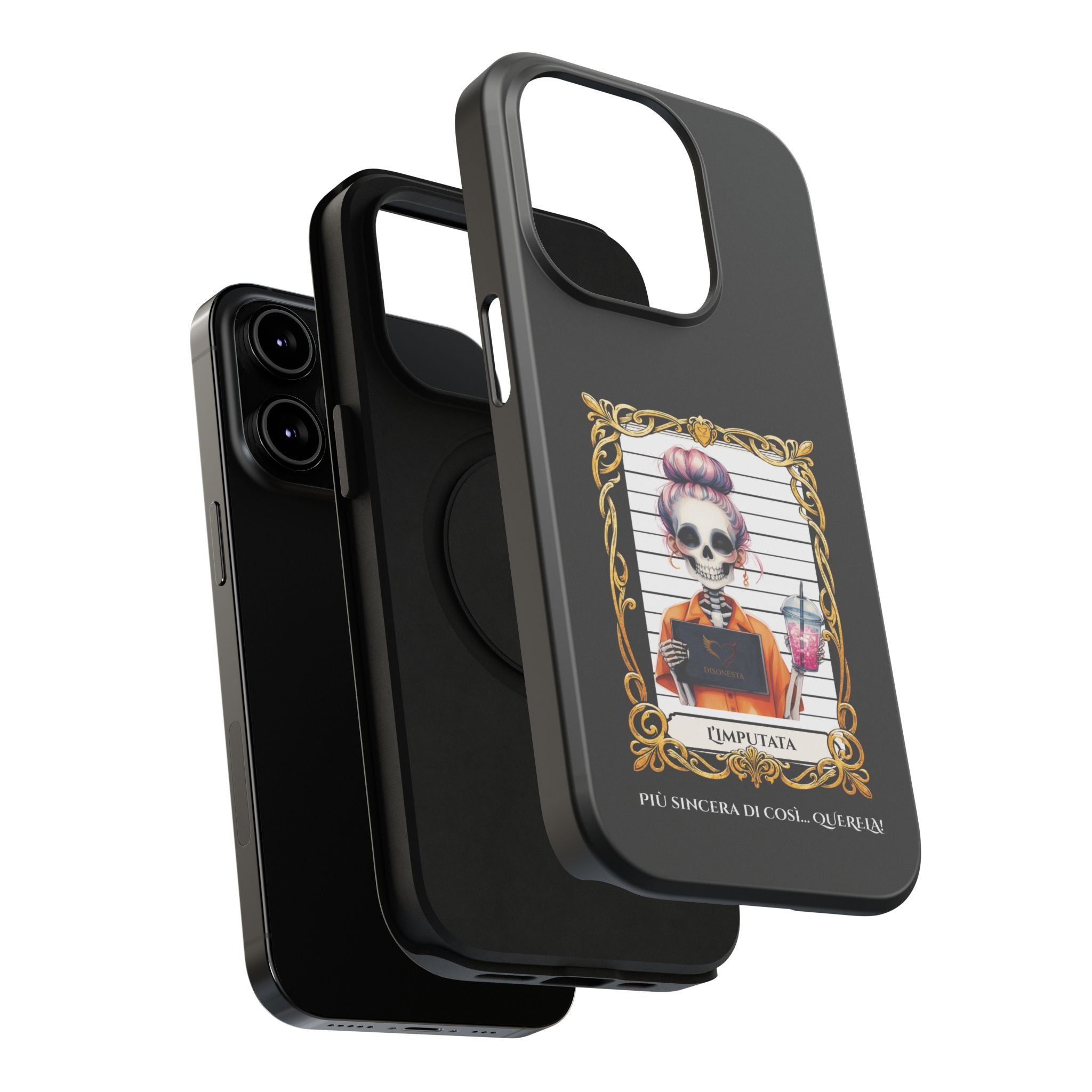 cover nera l'imputata