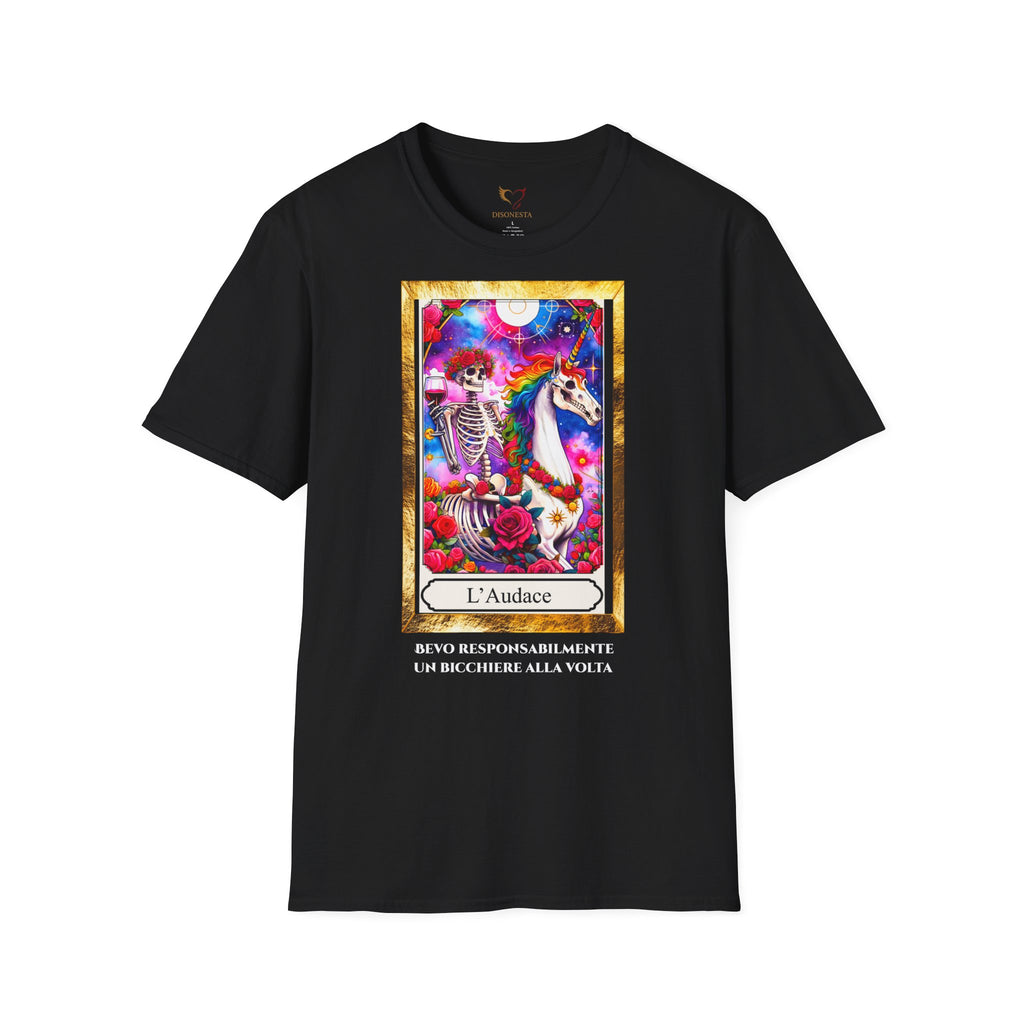 T-shirt nera L’audace