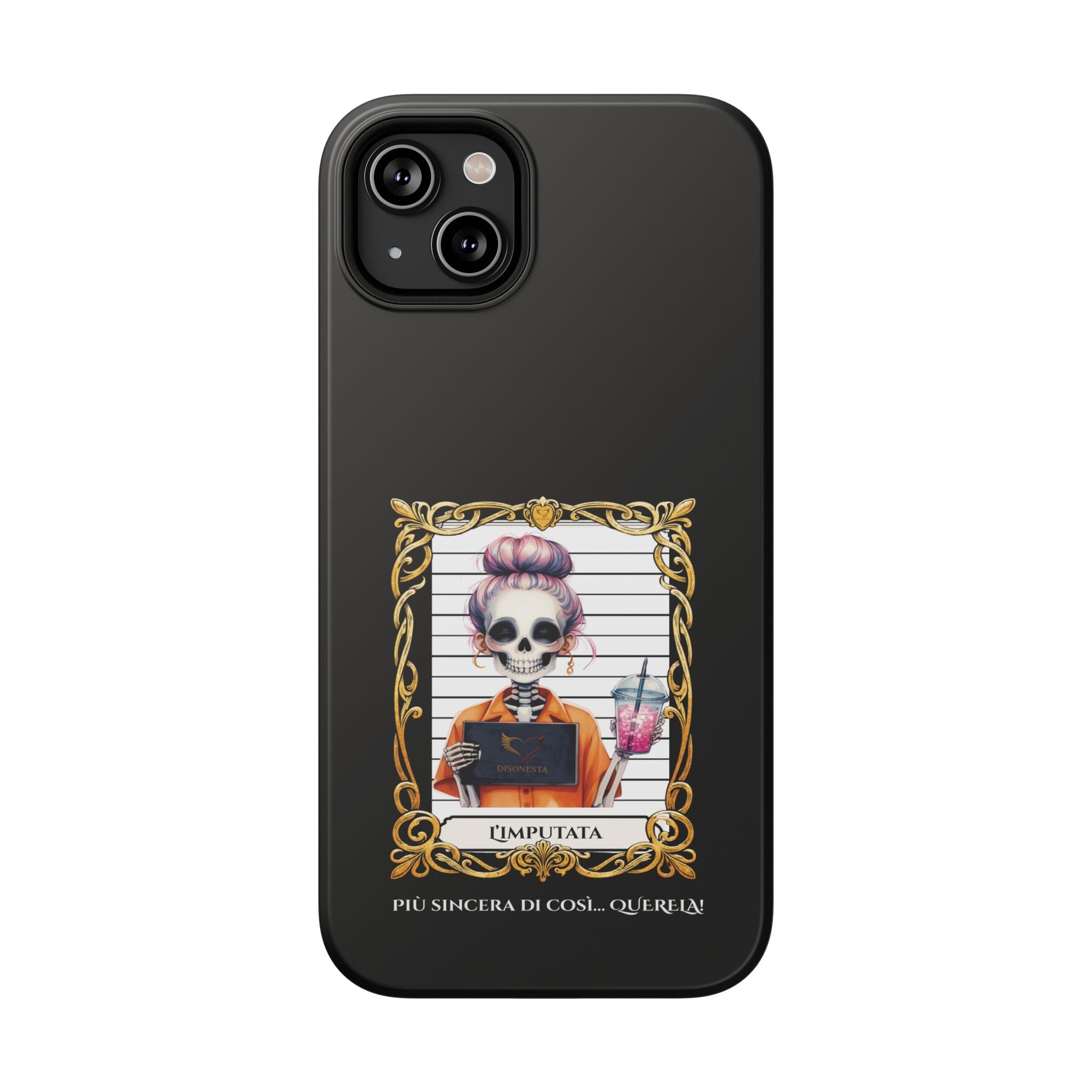 cover nera l'imputata