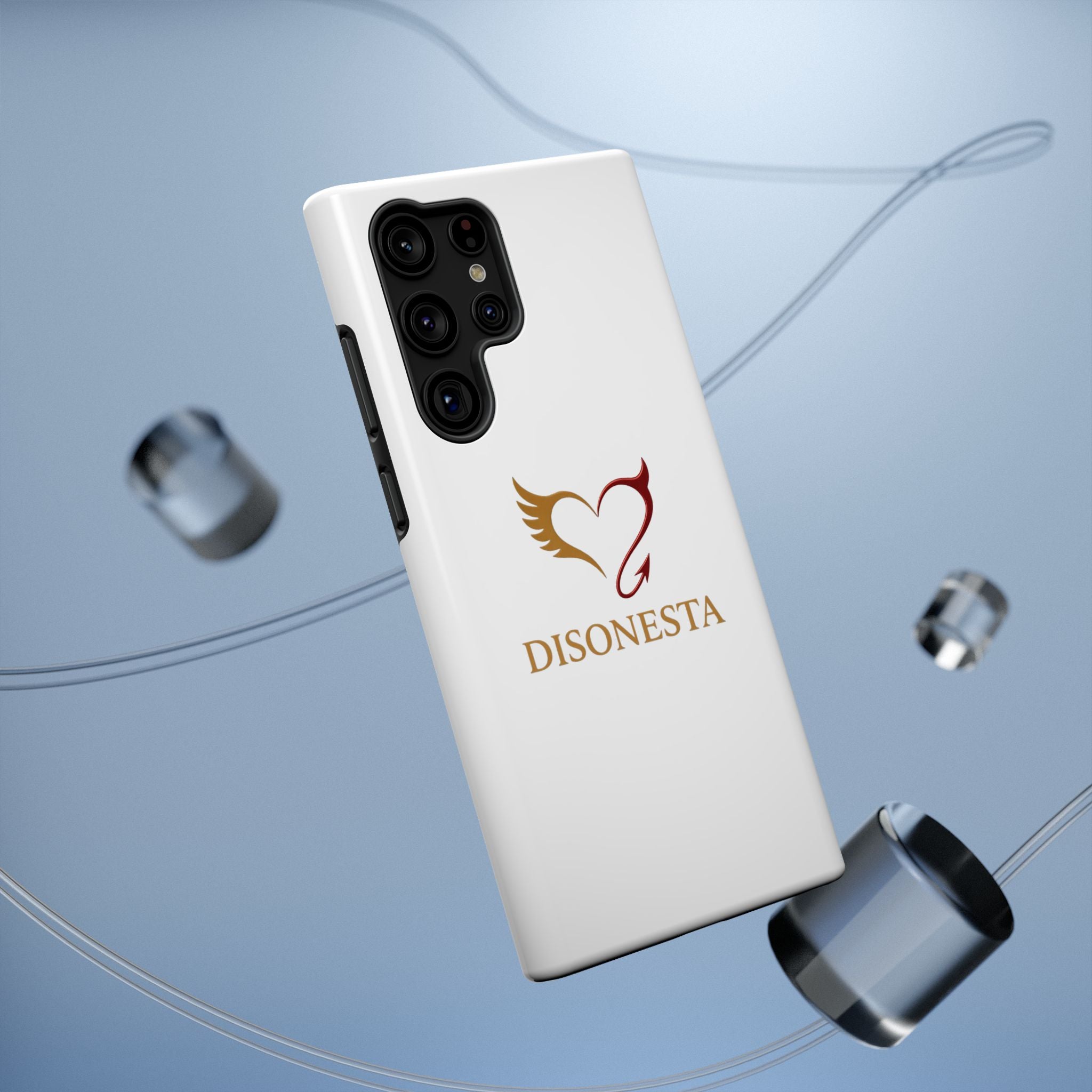 cover bianca logo disonesta