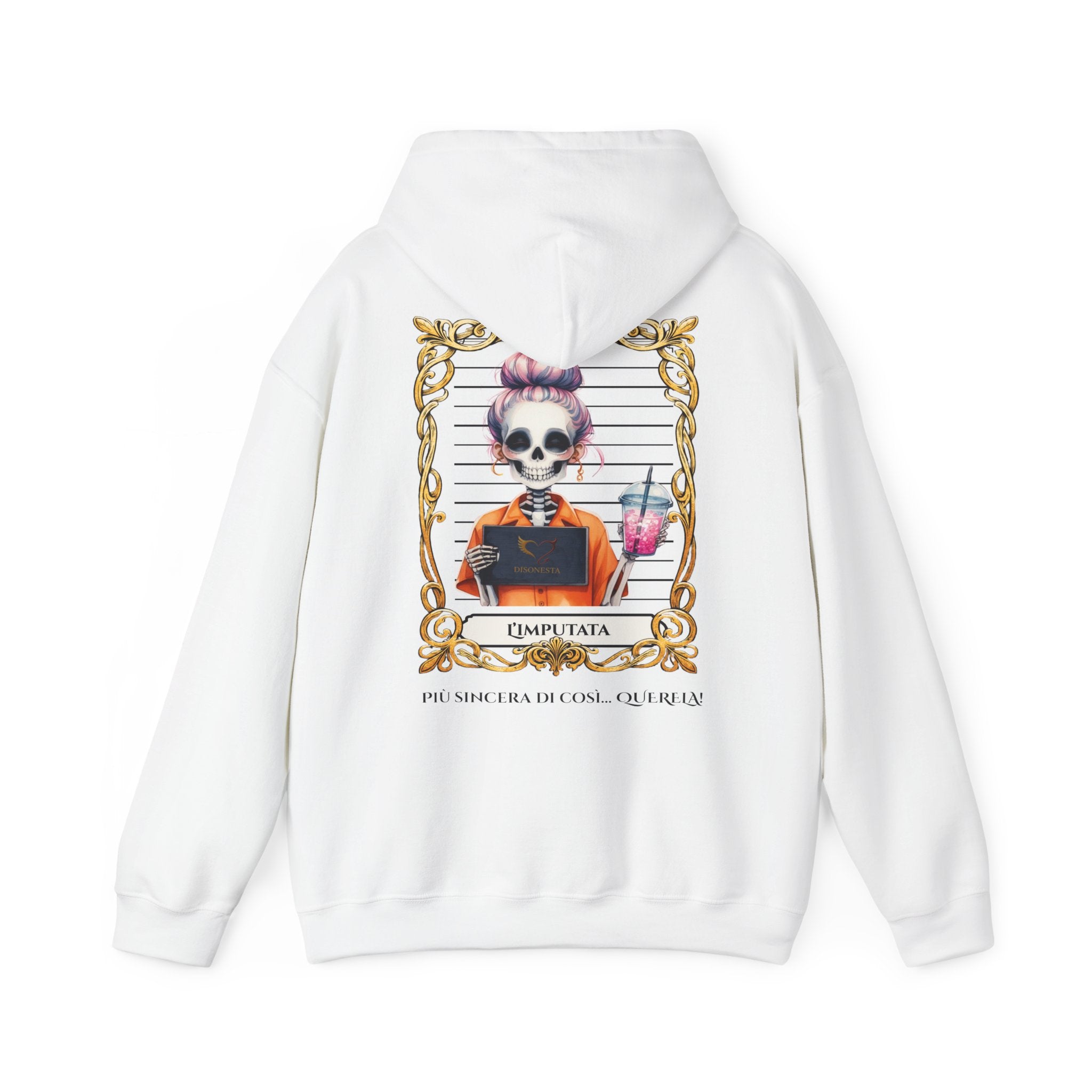 Felpa Bianca L'imputata