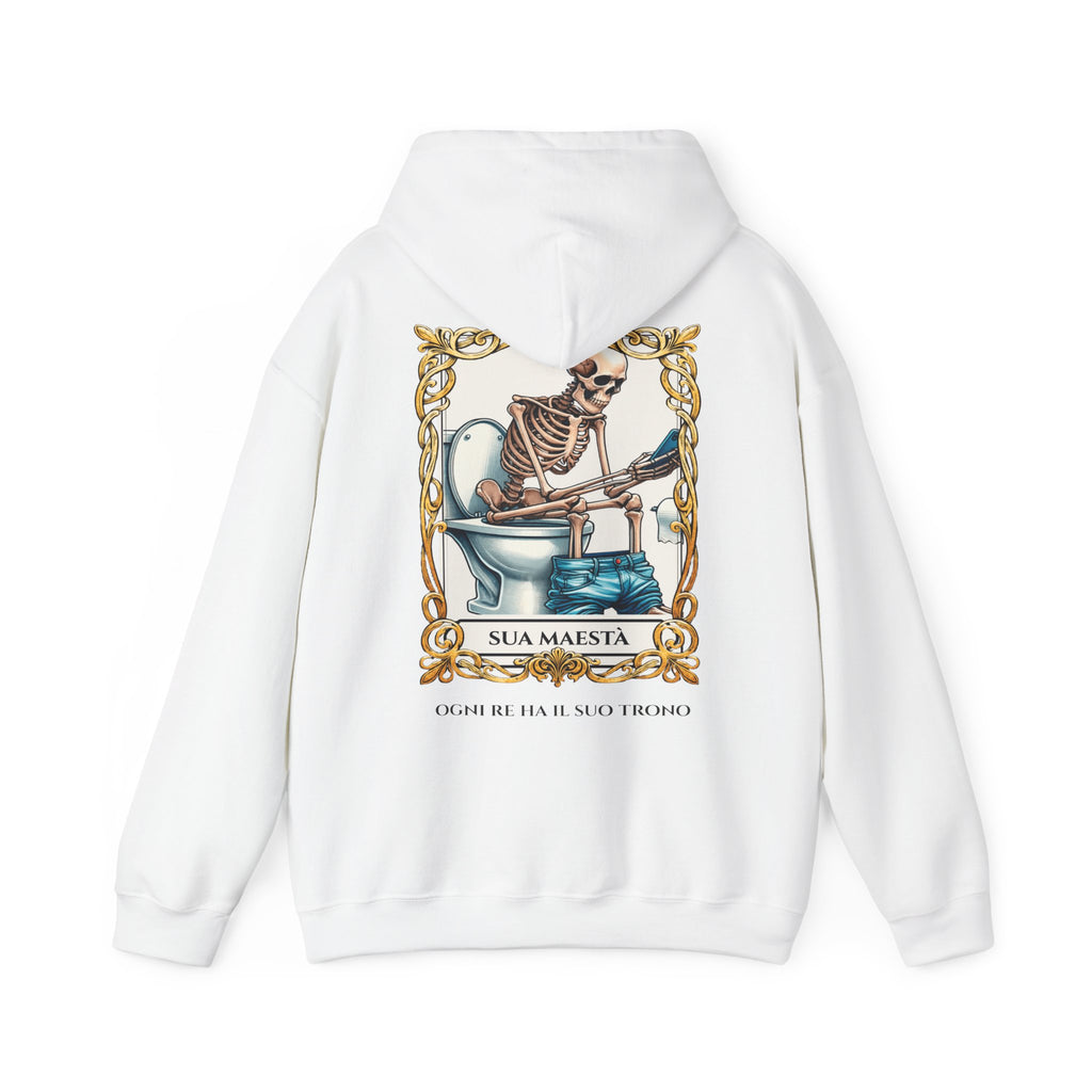Felpa Bianca Sua Maestà