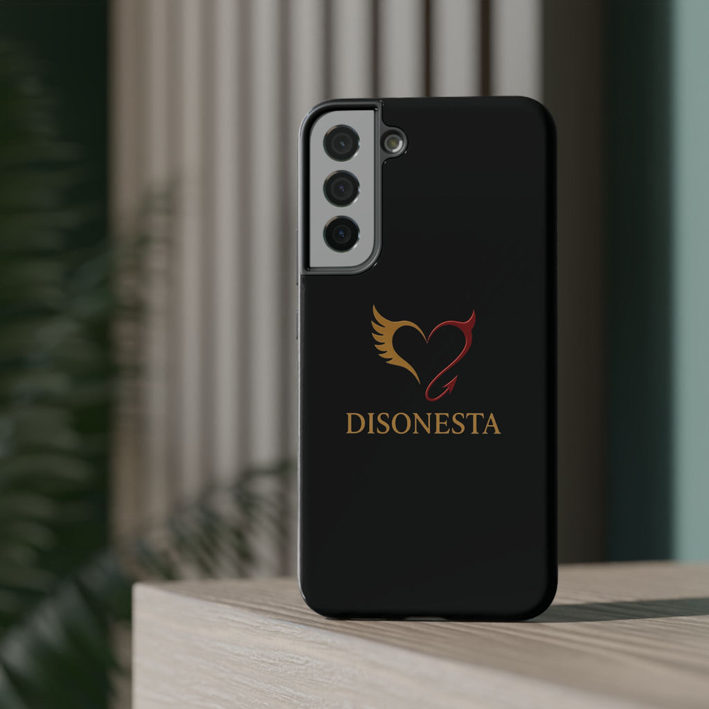 cover nera logo disonesta