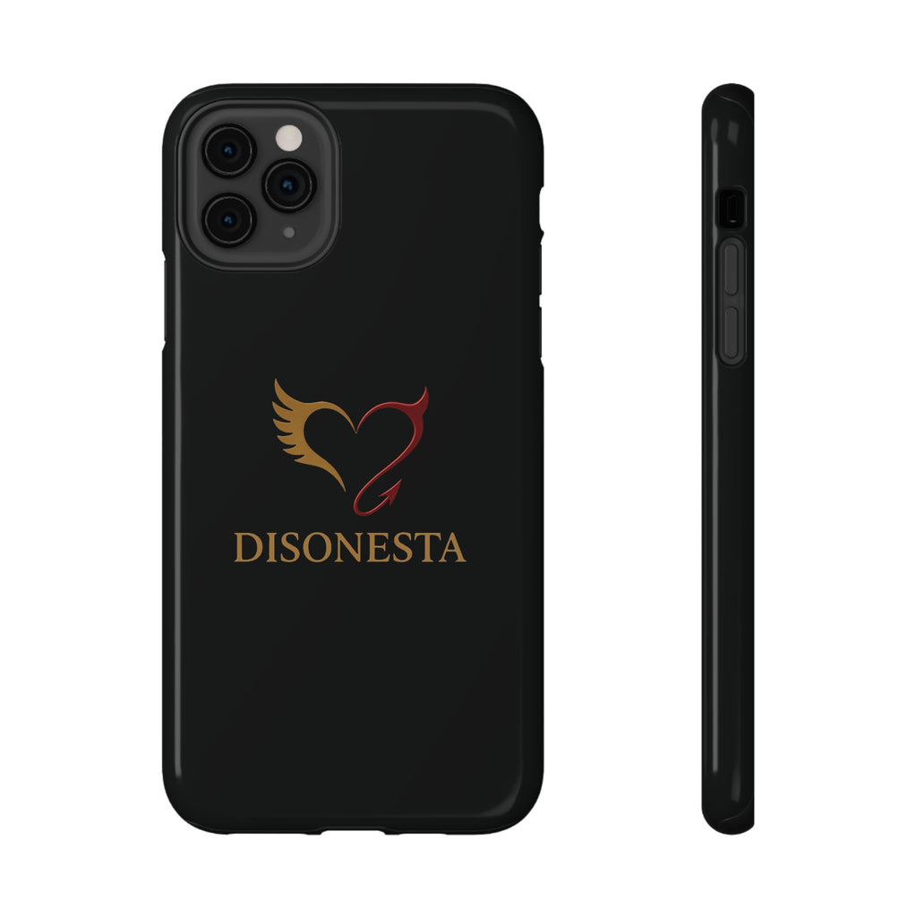 cover nera logo disonesta