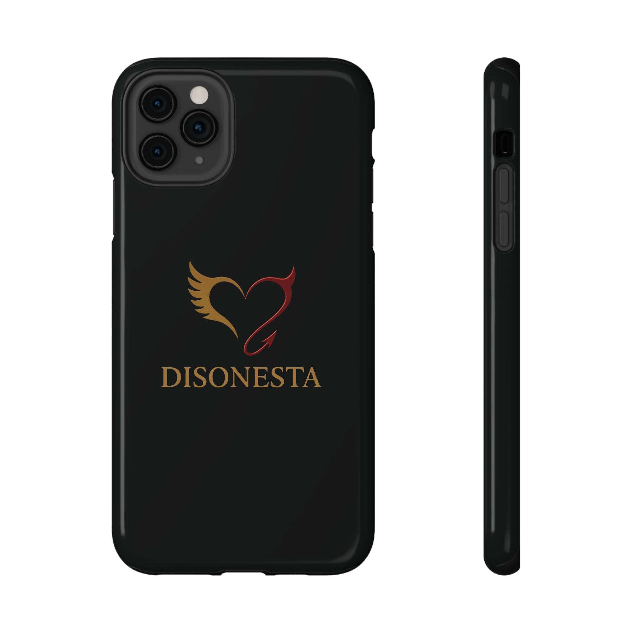 cover nera logo disonesta