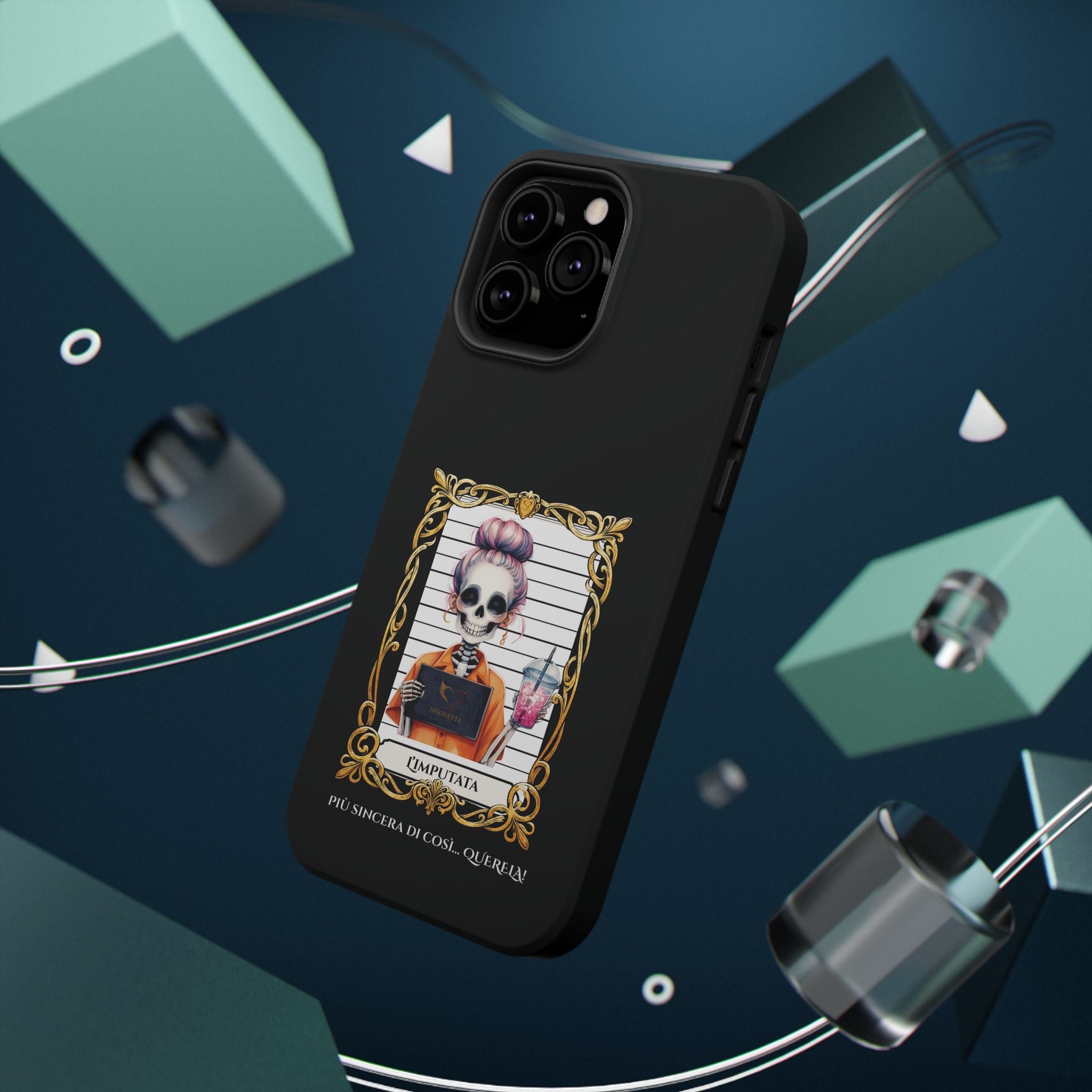 cover nera l'imputata