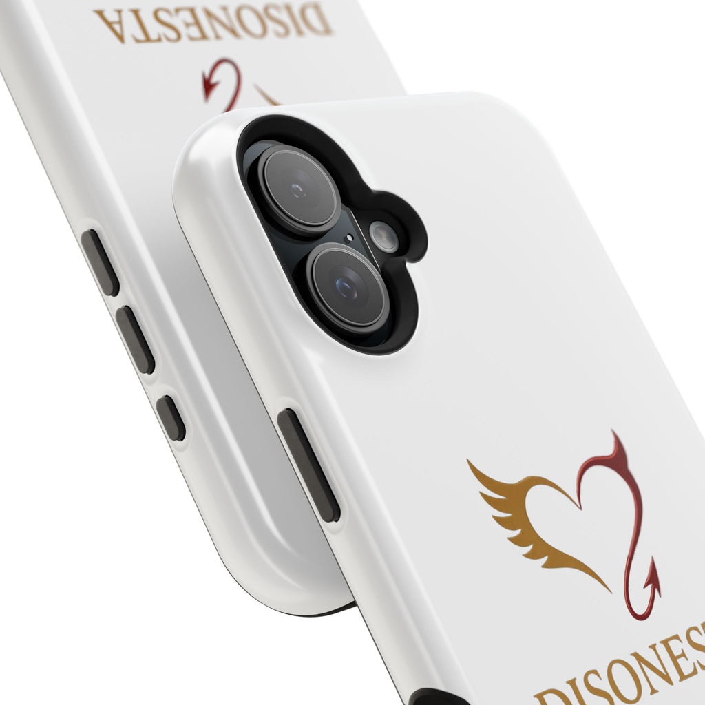 cover bianca logo disonesta