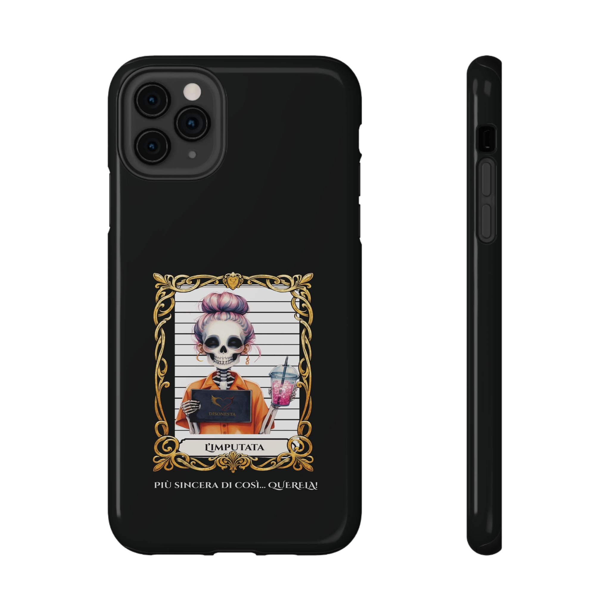 cover nera l'imputata