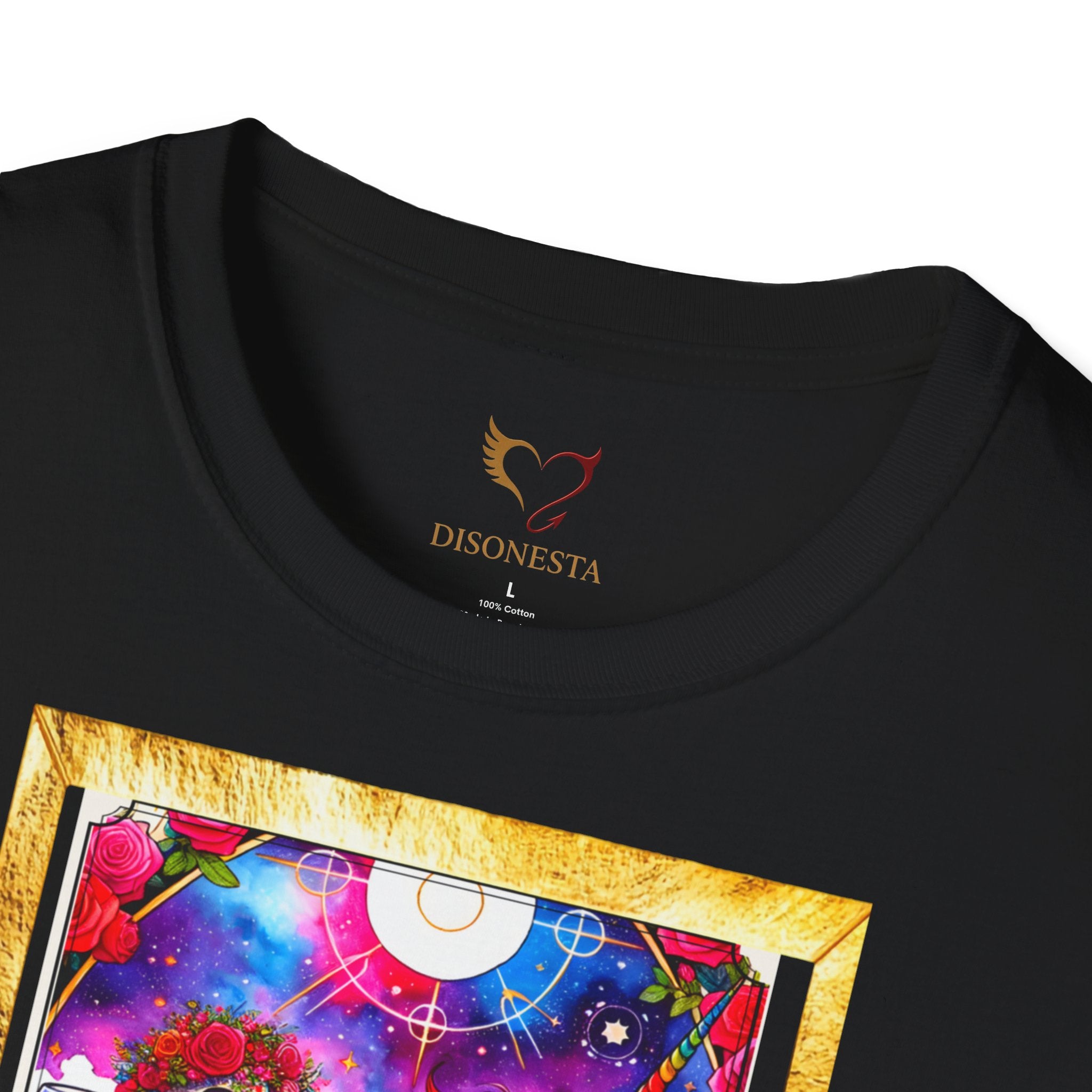 T-shirt nera L’audace