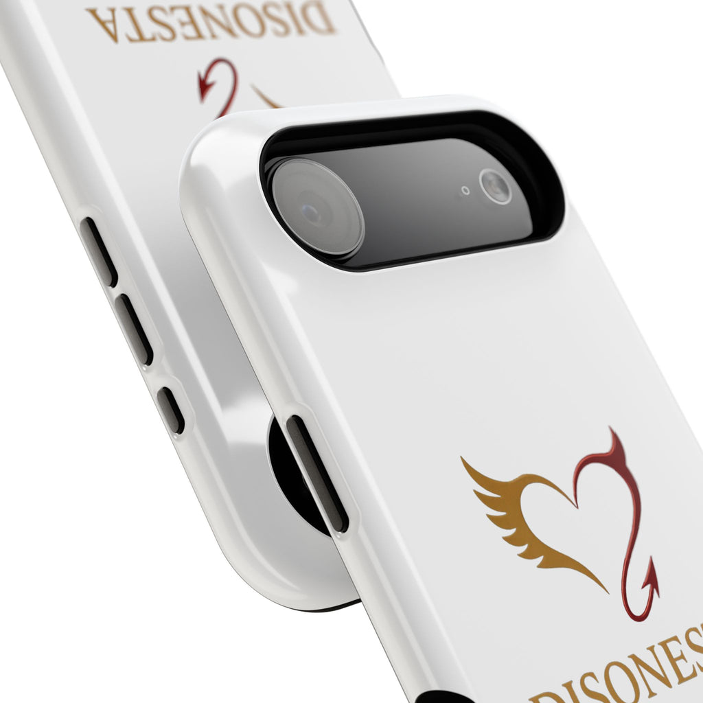 cover bianca logo disonesta