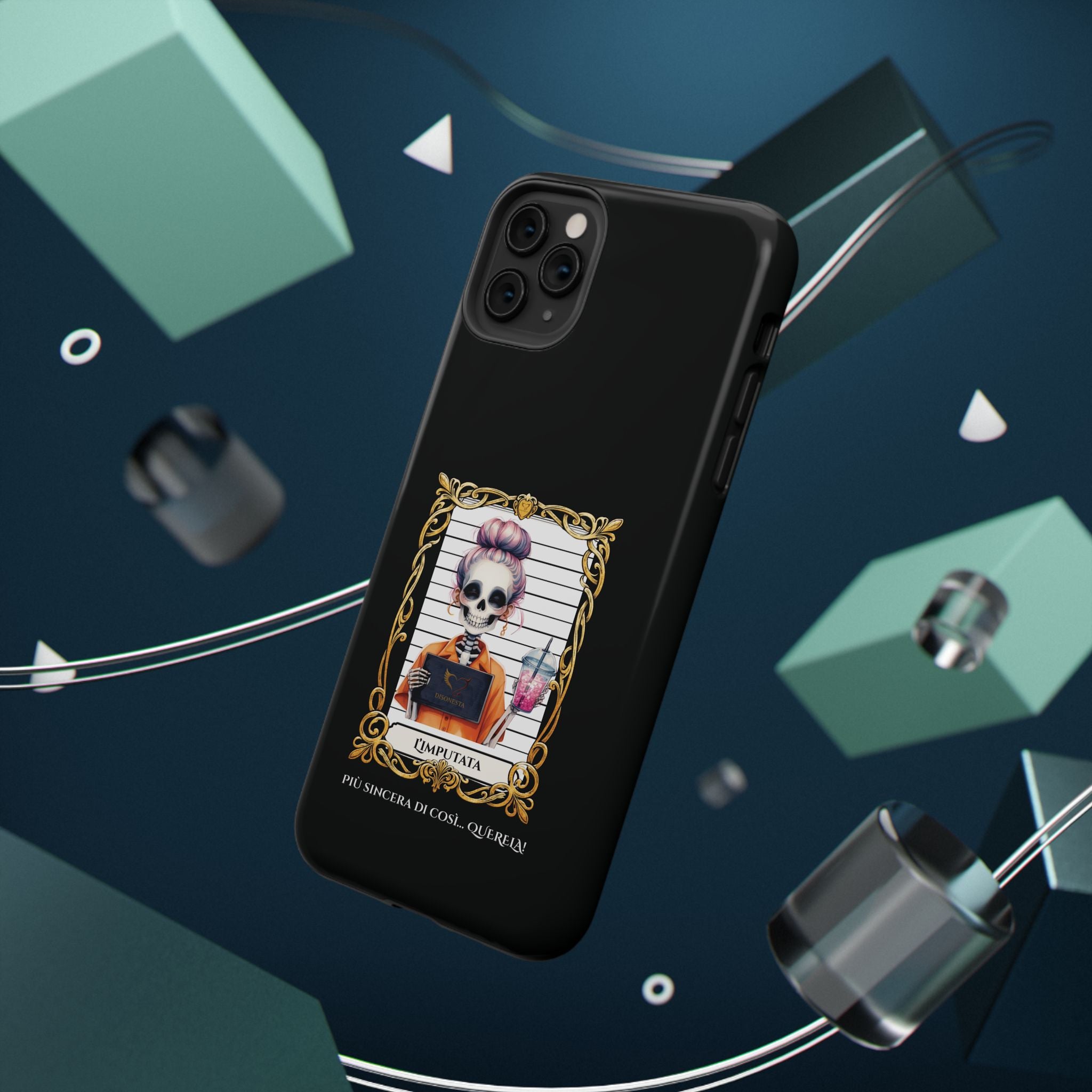 cover nera l'imputata