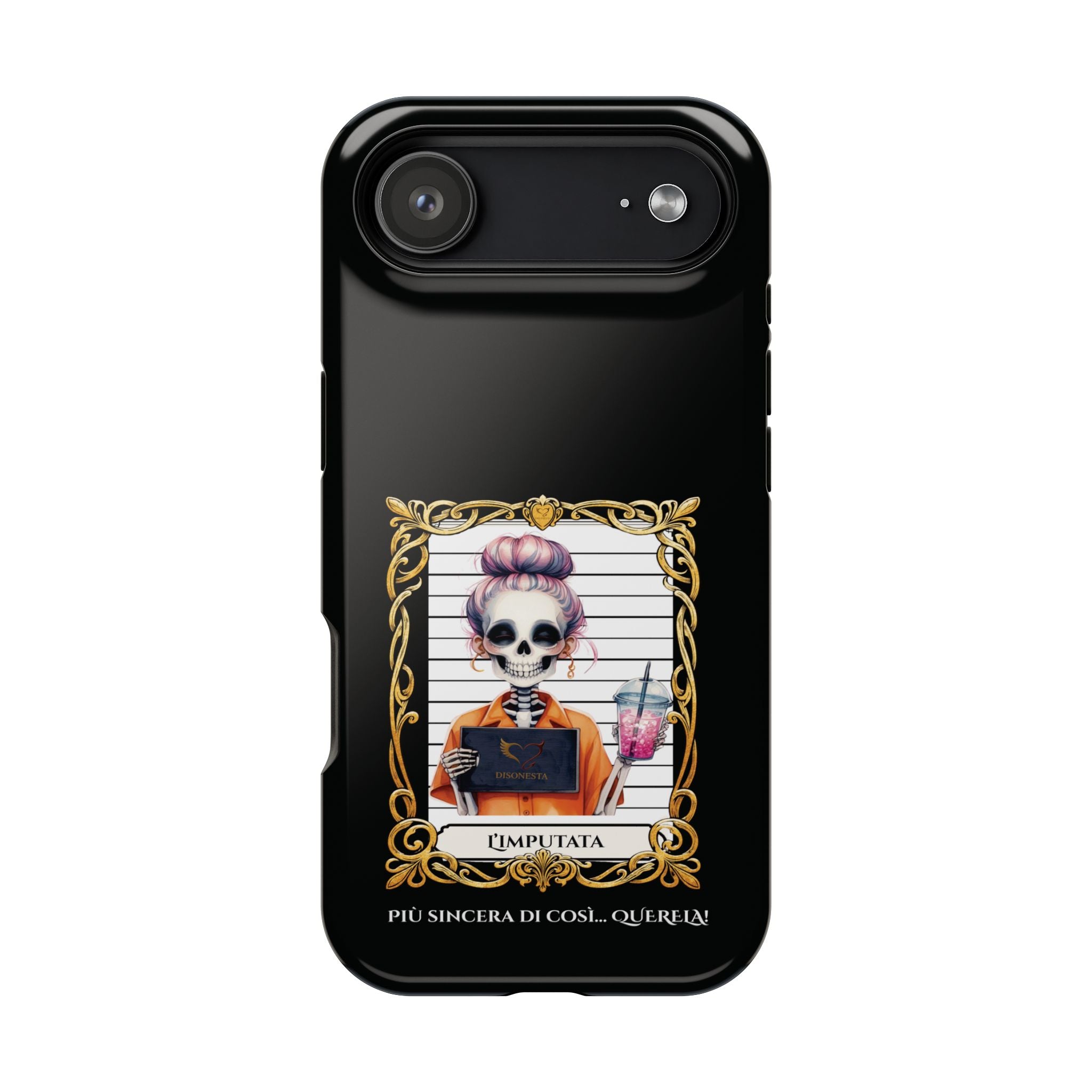 cover nera l'imputata