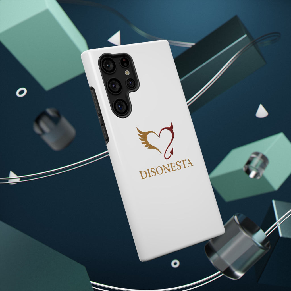 cover bianca logo disonesta