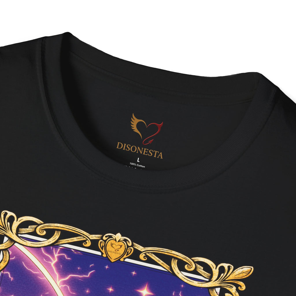 T-shirt nera Il Fulminato