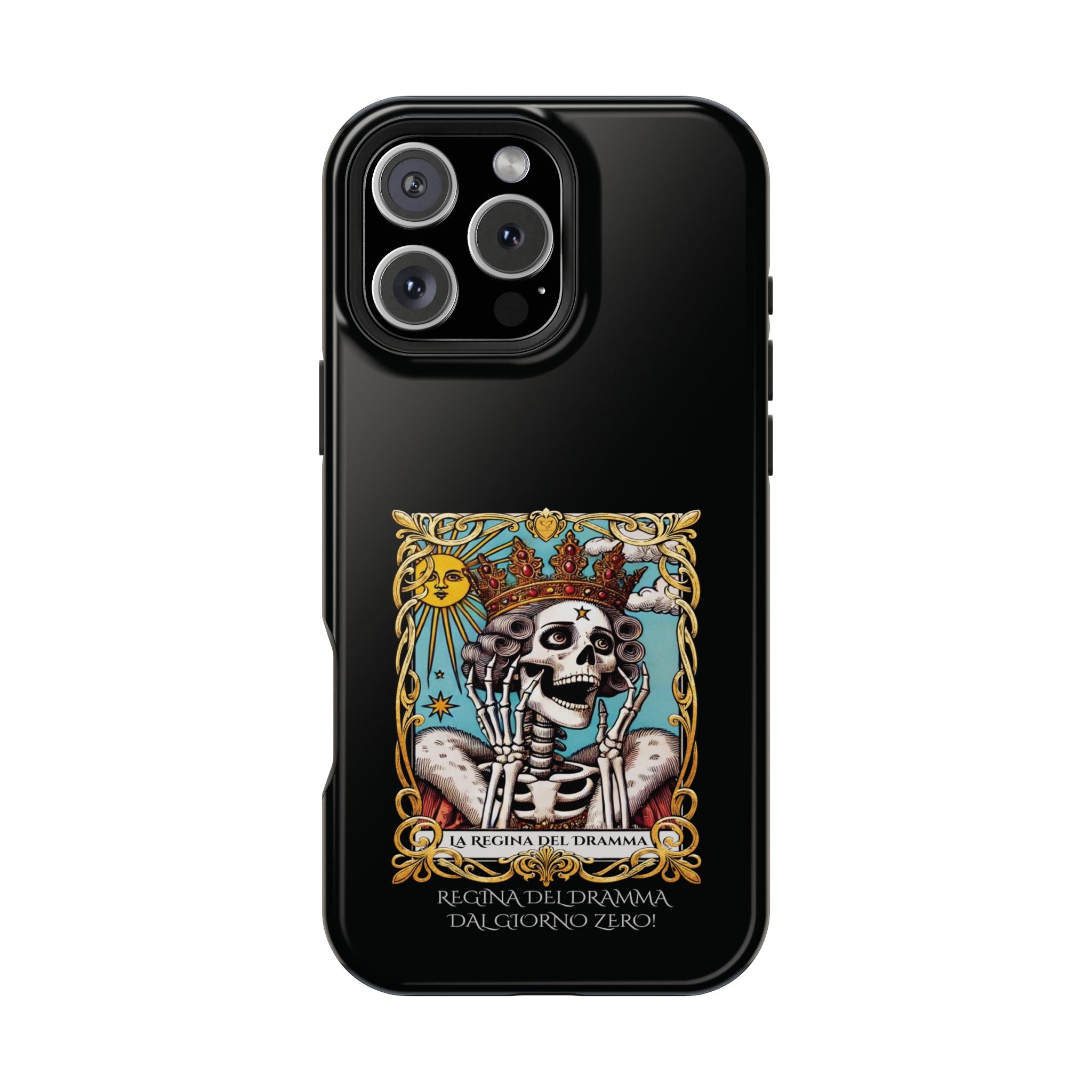 Cover nera La regina del dramma