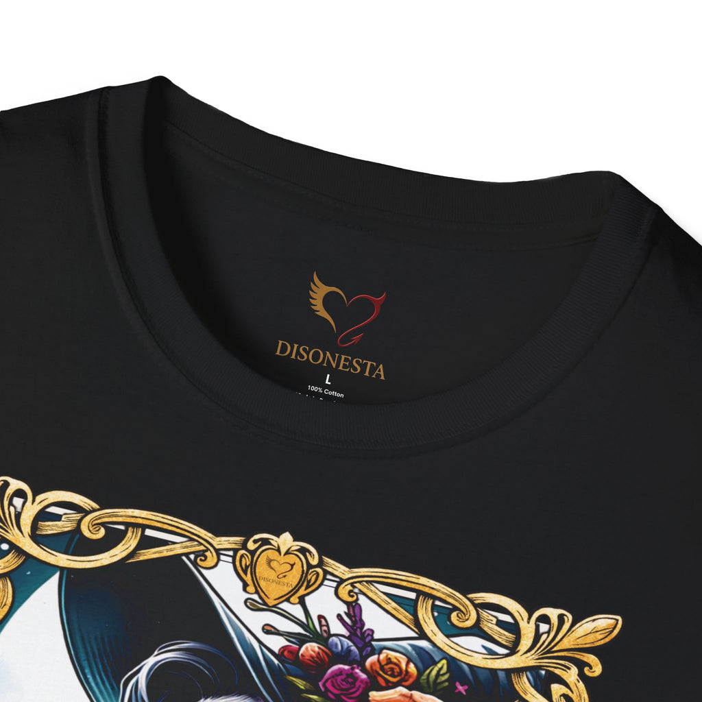 T-shirt nera La Strega