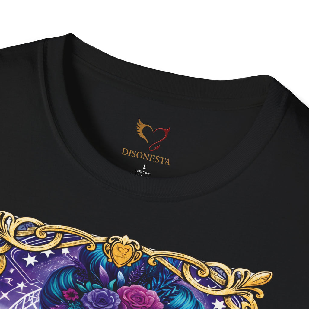 T-shirt nera La Gattara