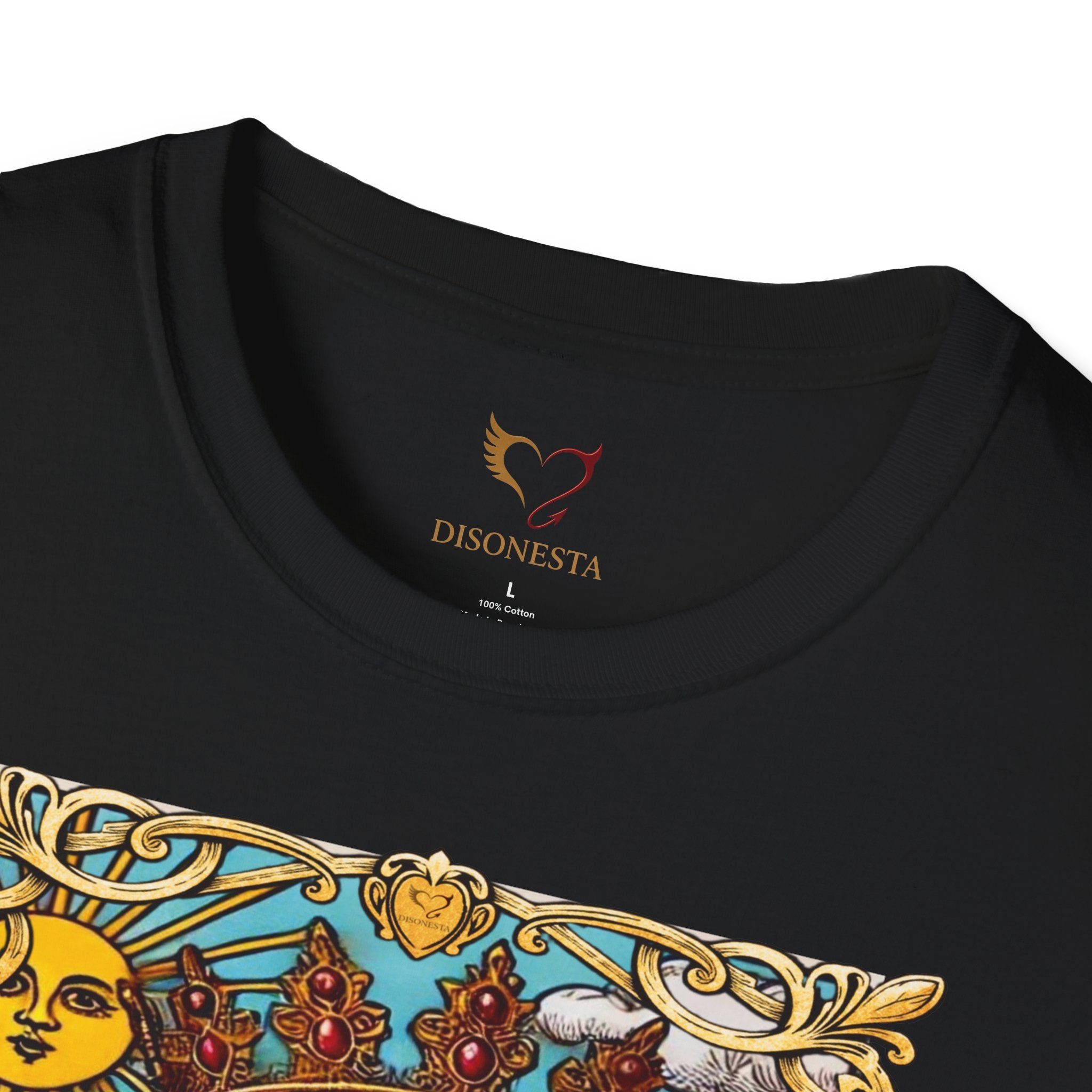 T-shirt nera La regina del dramma