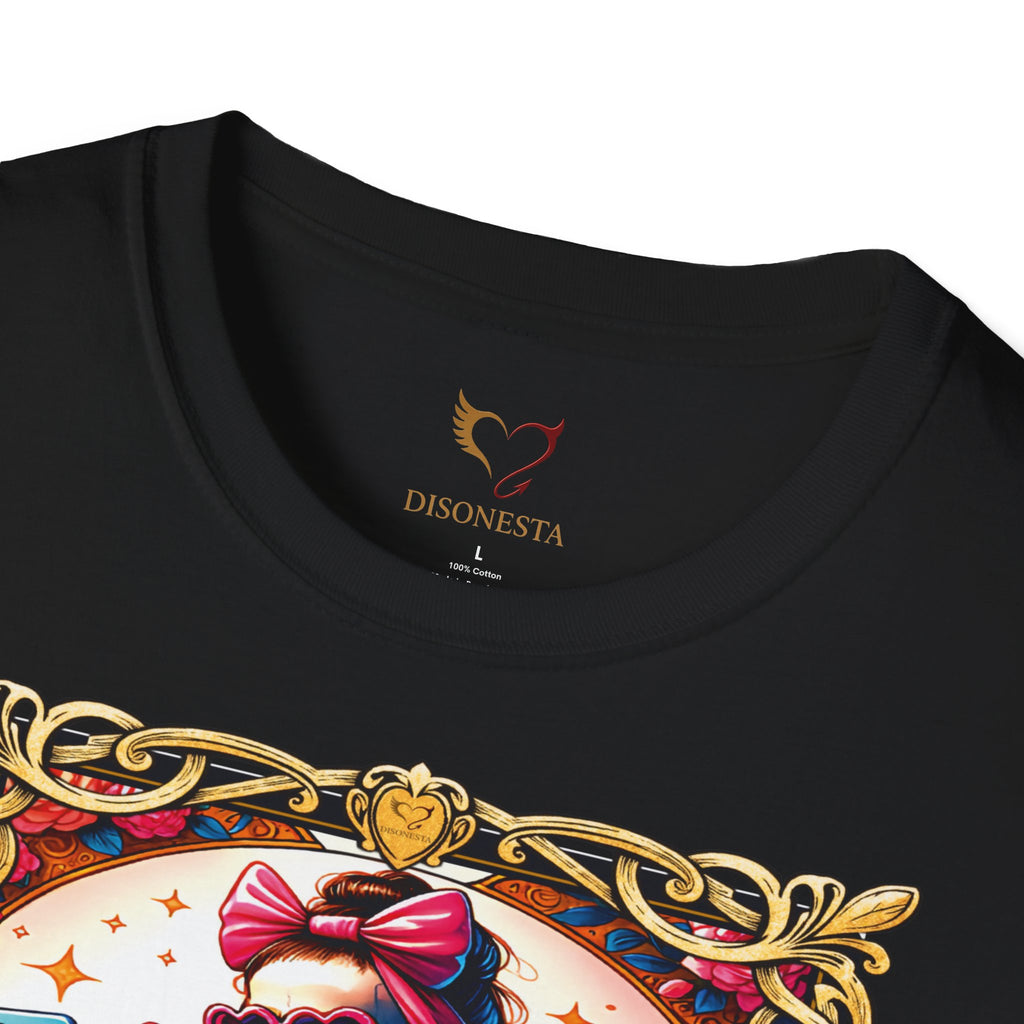 T-shirt nera La Bloccatrice