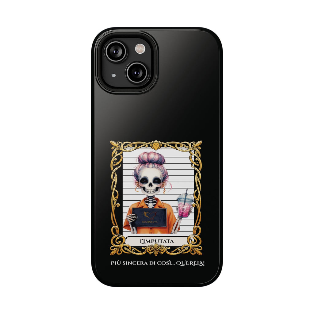 cover nera l'imputata