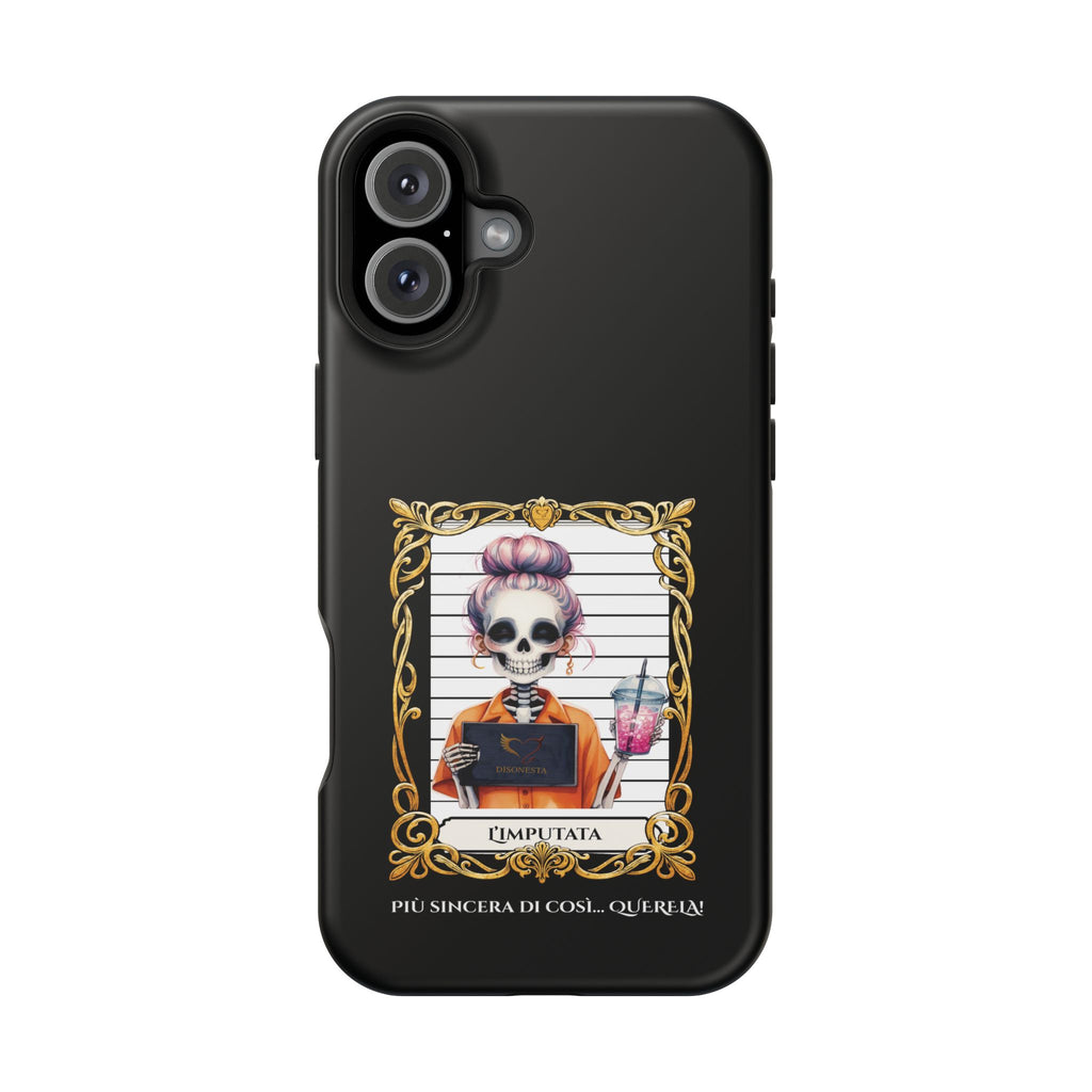 cover nera l'imputata