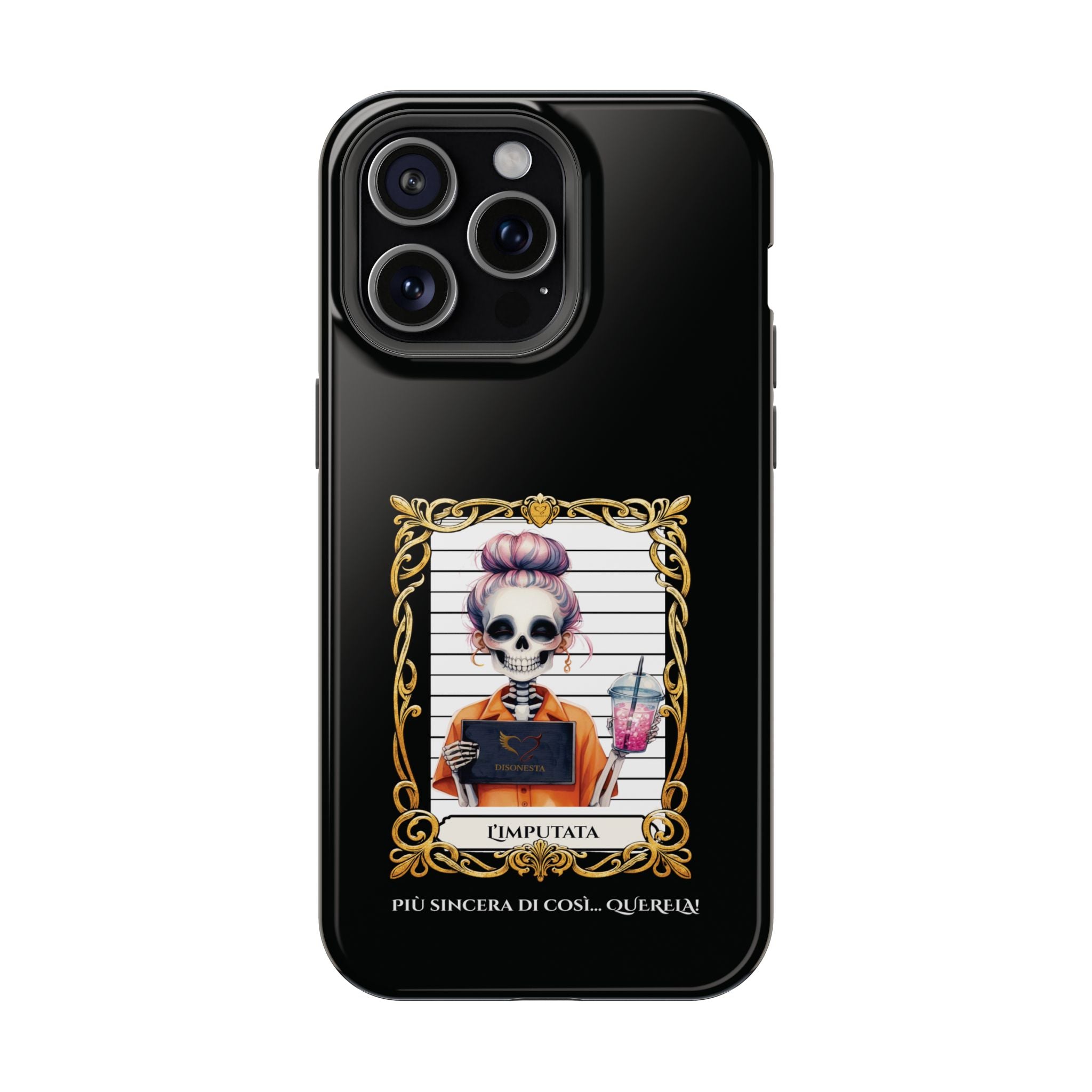 cover nera l'imputata