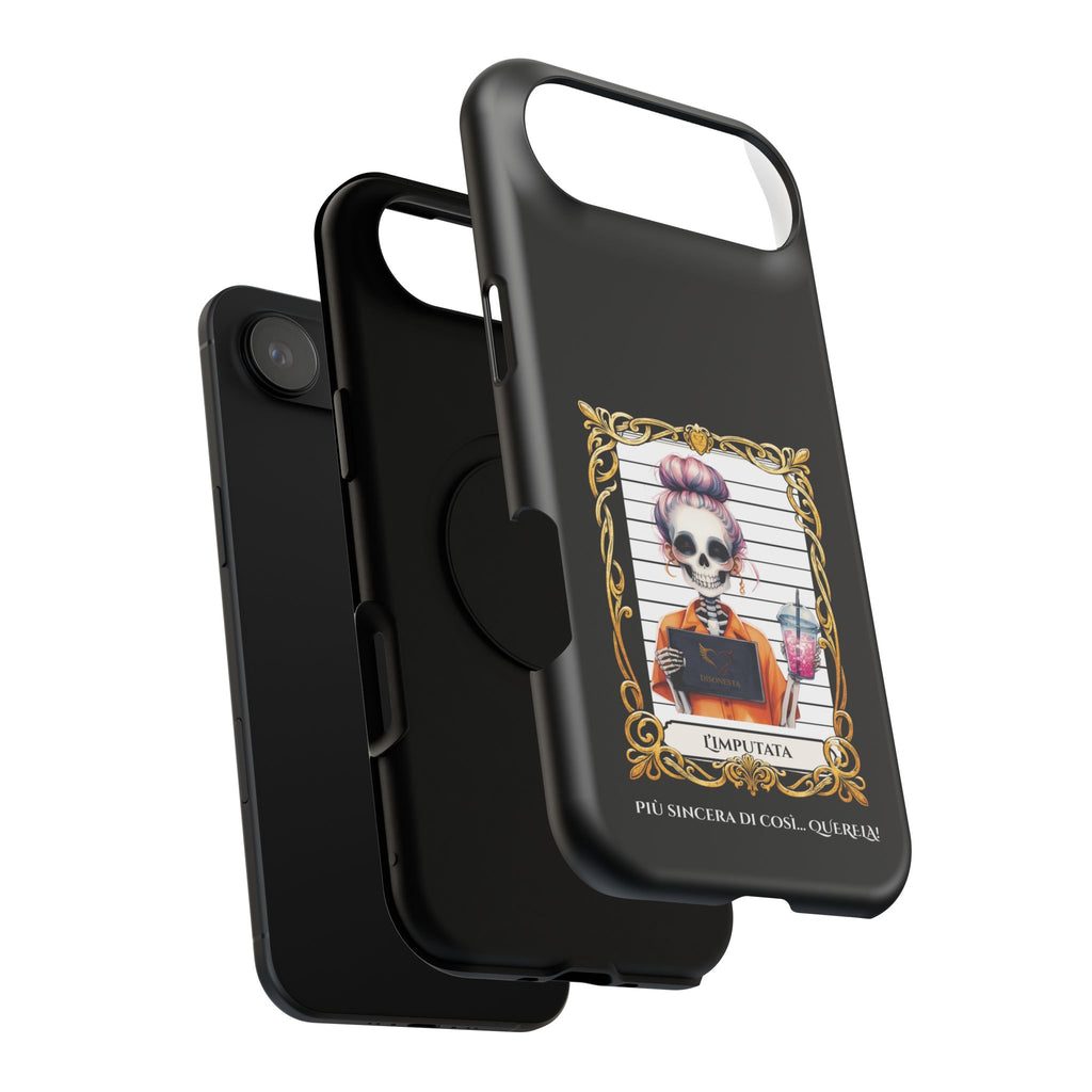 cover nera l'imputata