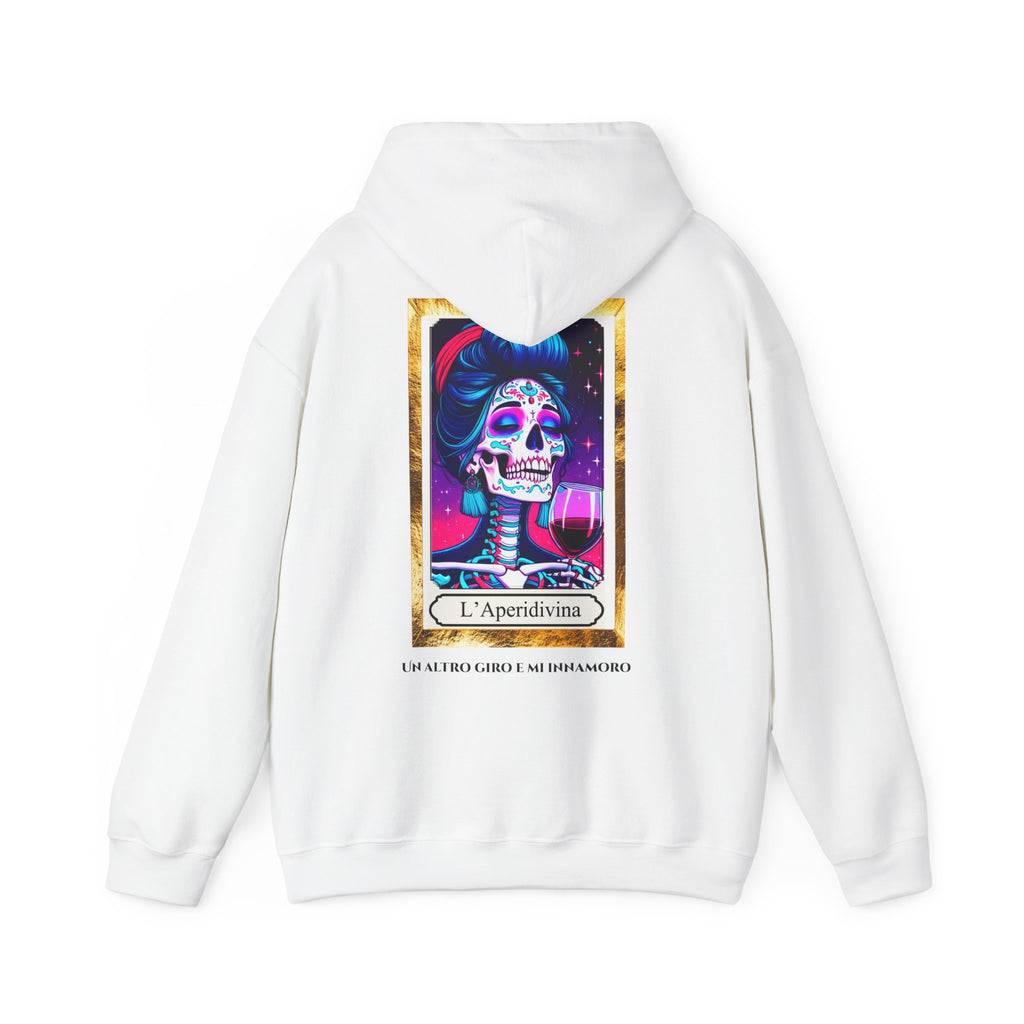 Felpa bianca L'Aperidivina