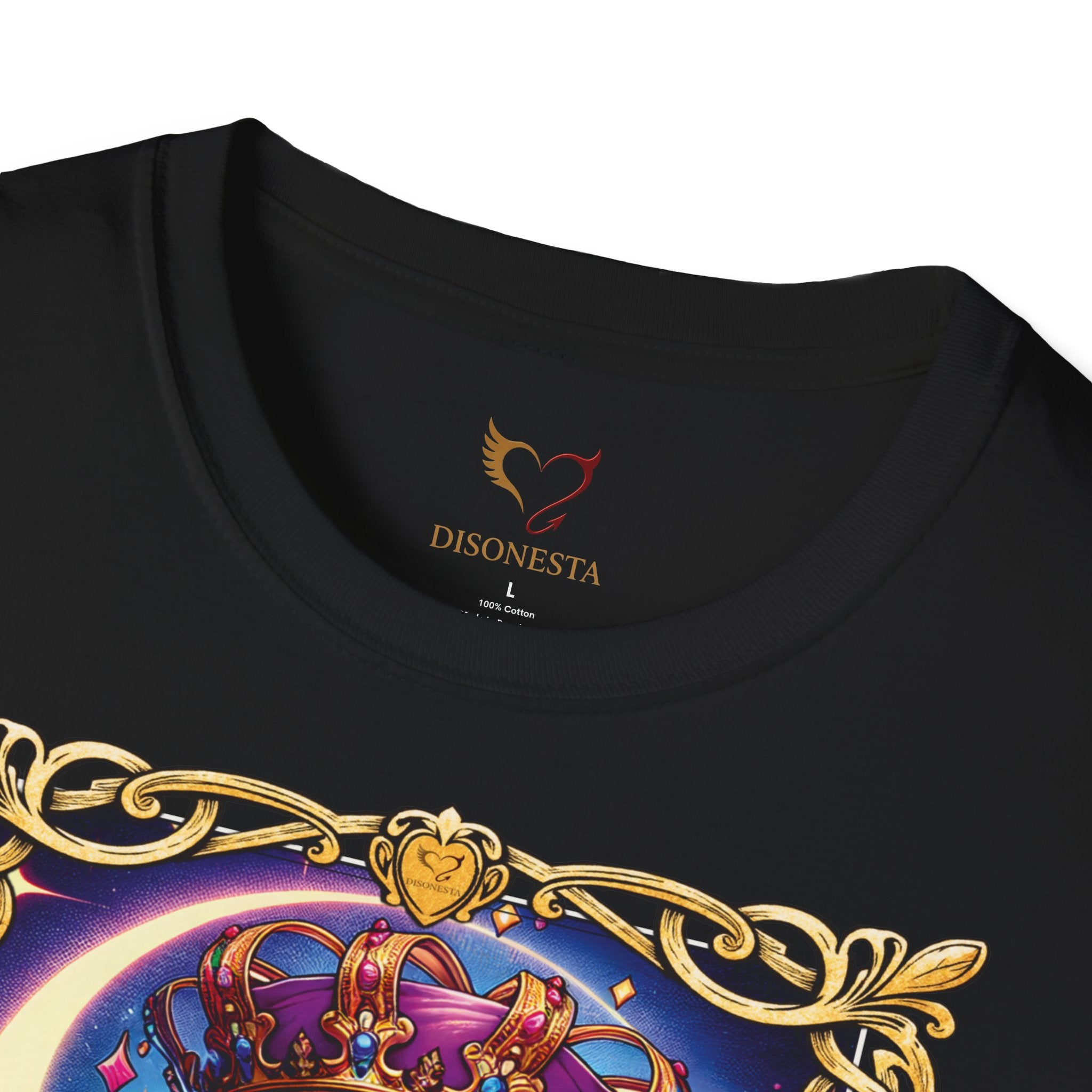 T-shirt nera Il Matto