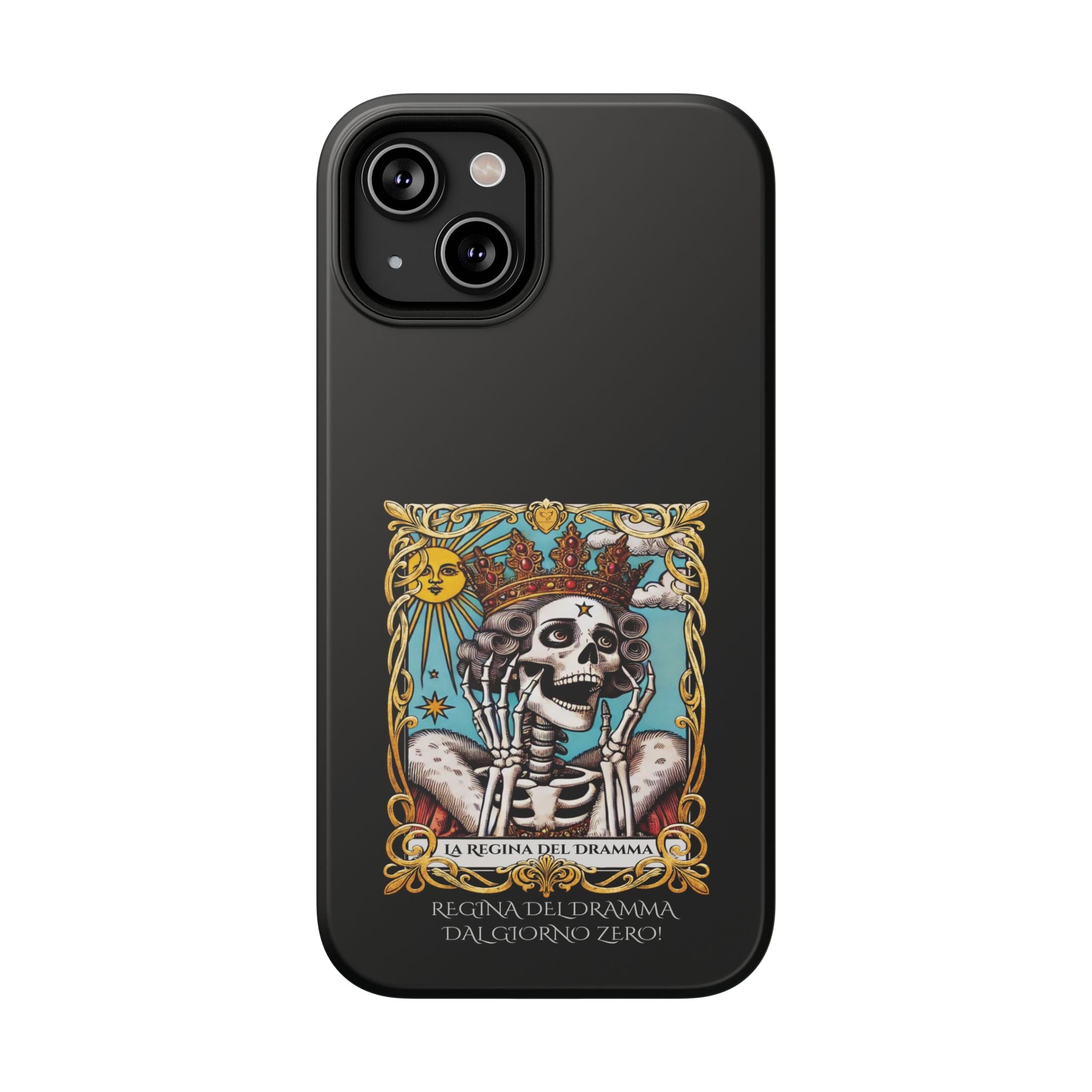 Cover nera La regina del dramma