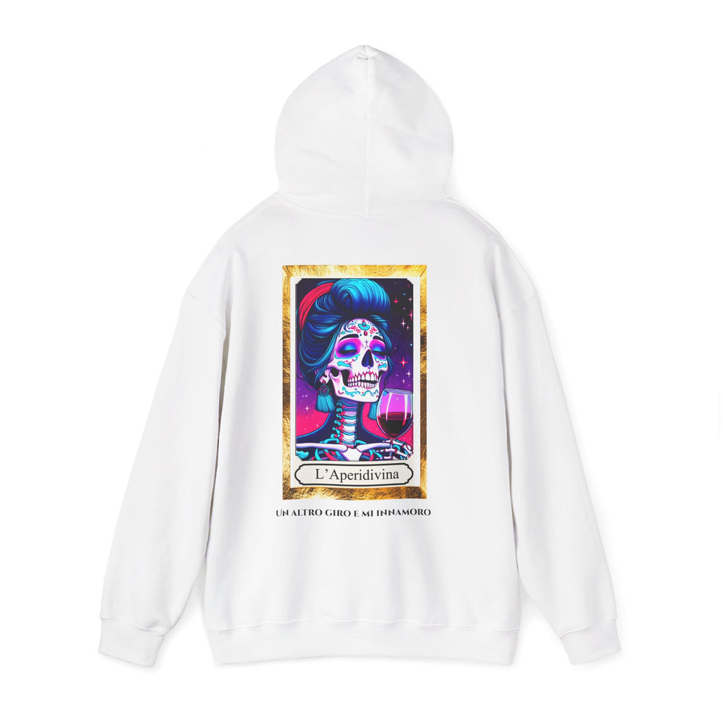 Felpa bianca L'Aperidivina