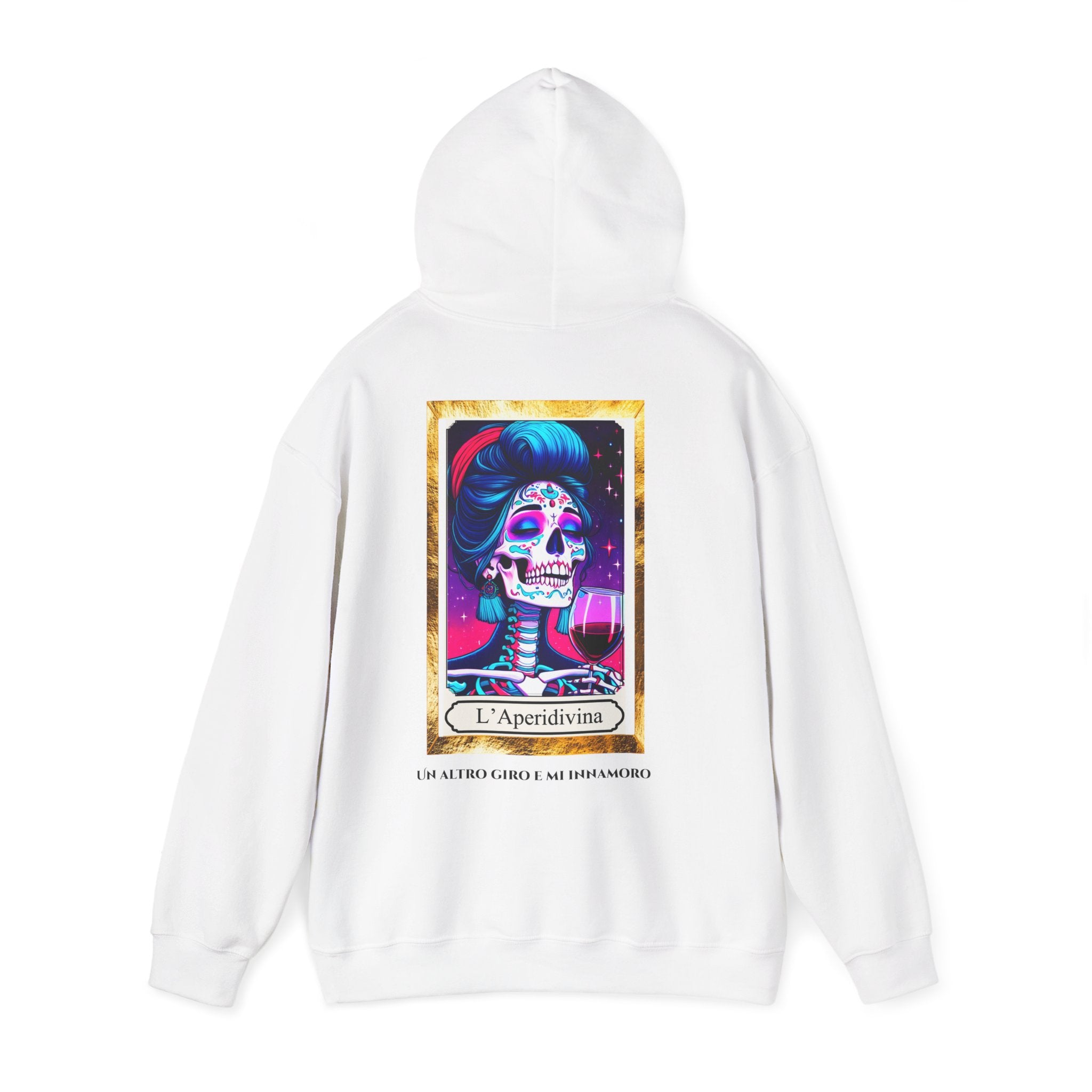 Felpa bianca L'Aperidivina