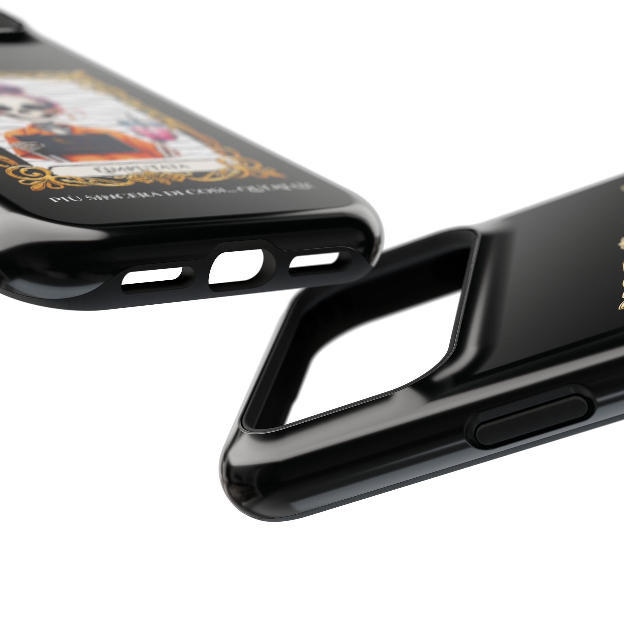 cover nera l'imputata