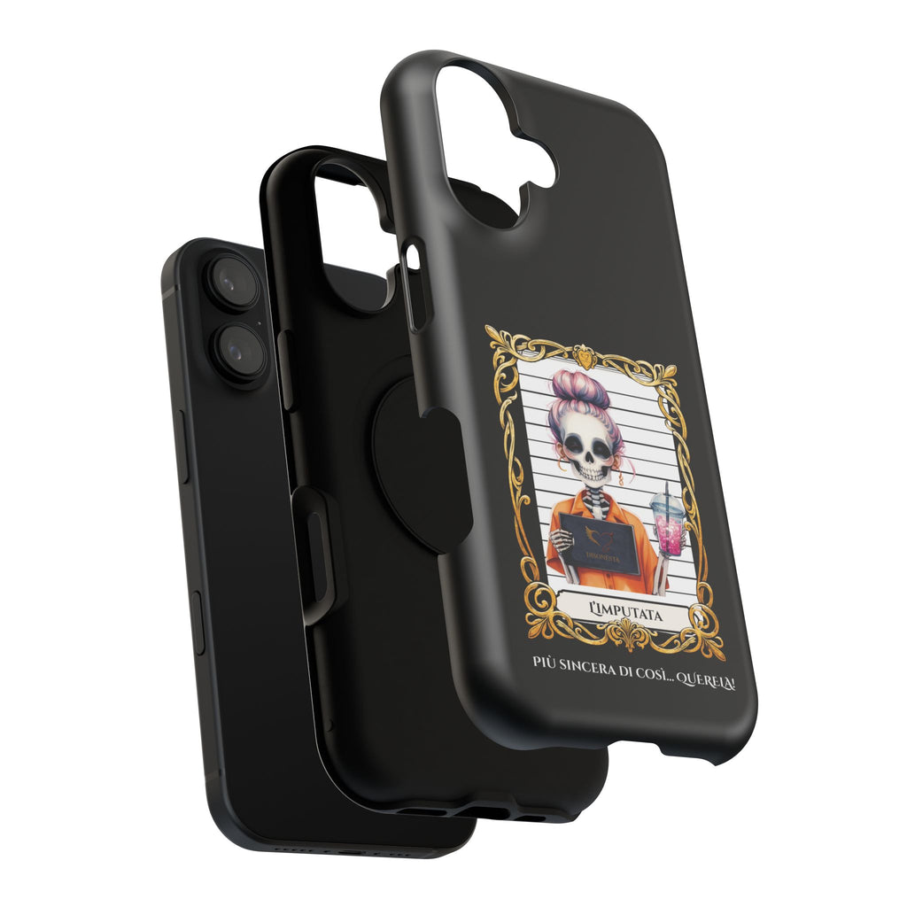 cover nera l'imputata