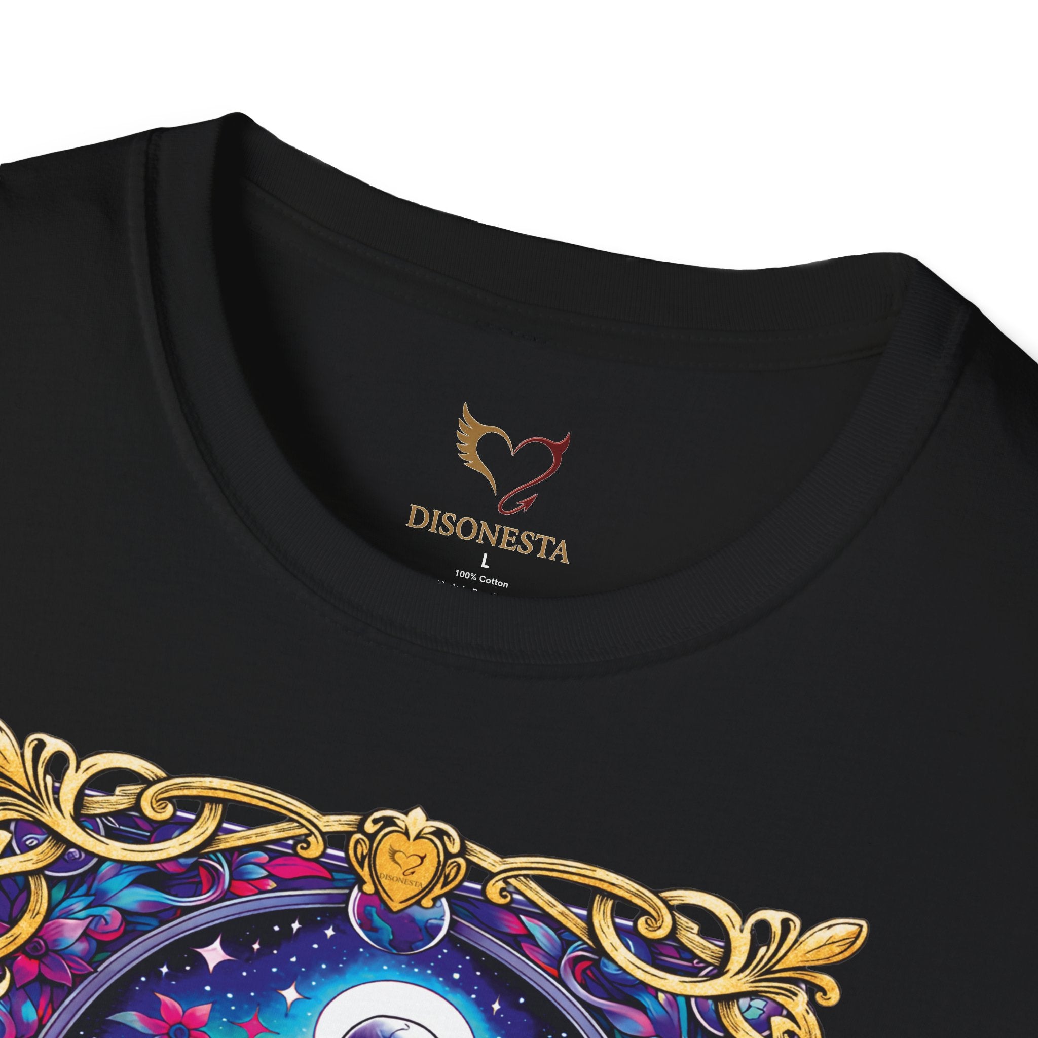 T-shirt nera Il Ghostato