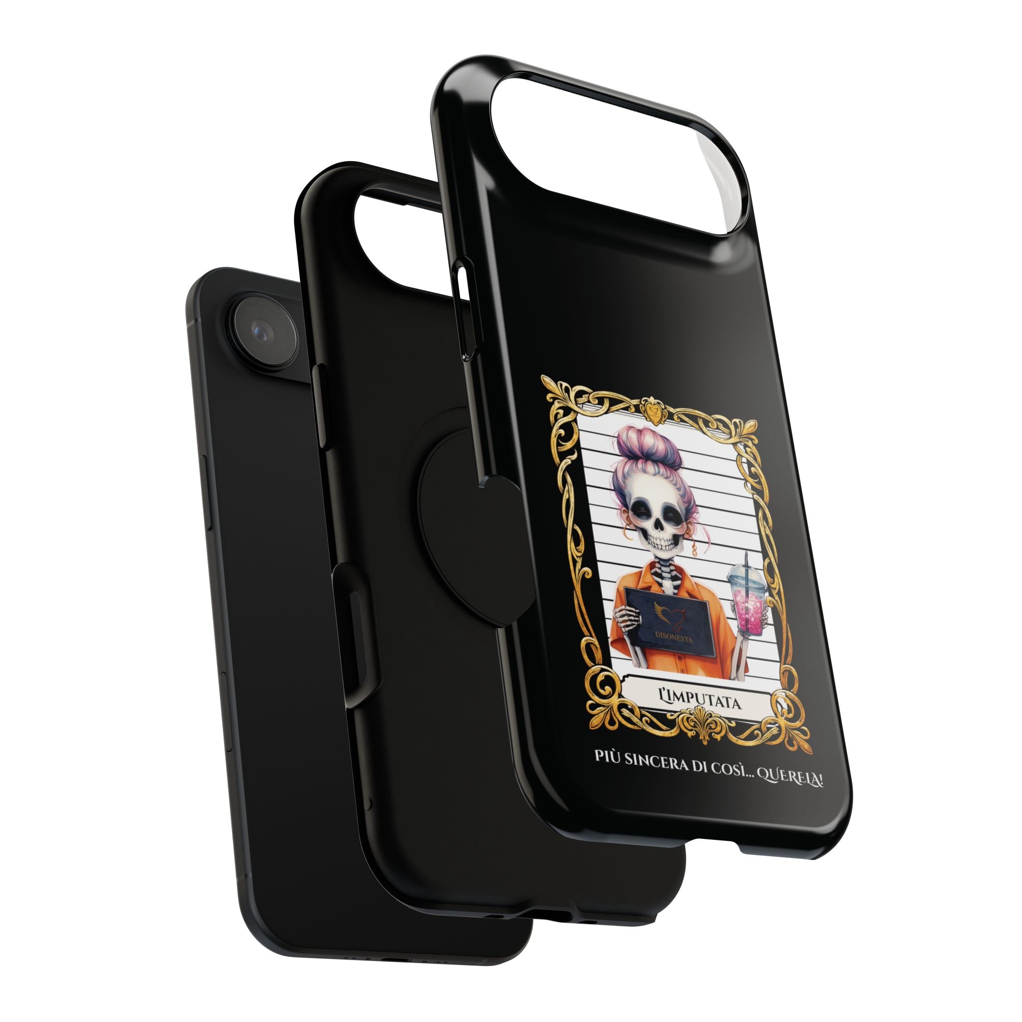 cover nera l'imputata