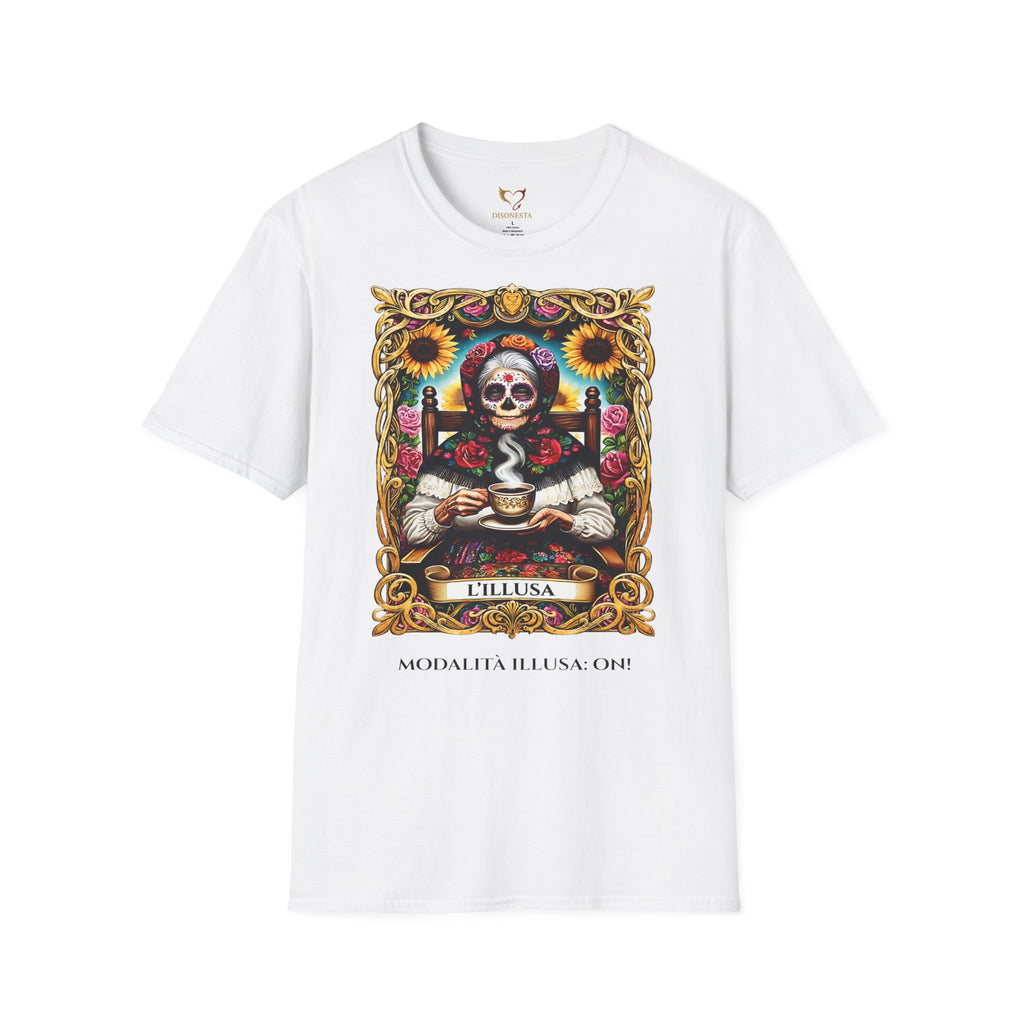 T-shirt Bianca L'illusa