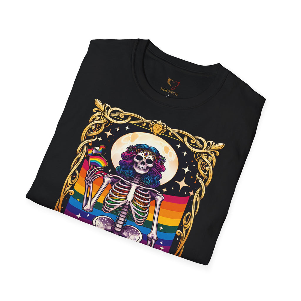 T-shirt nera La Regina Del Pride