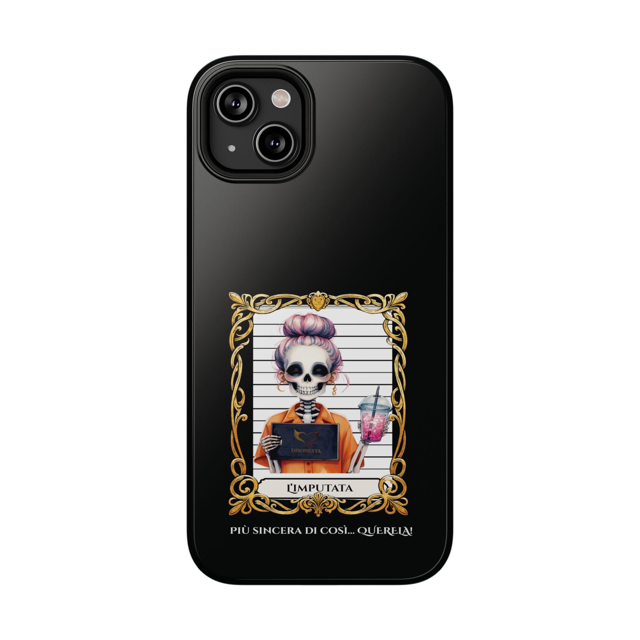 cover nera l'imputata