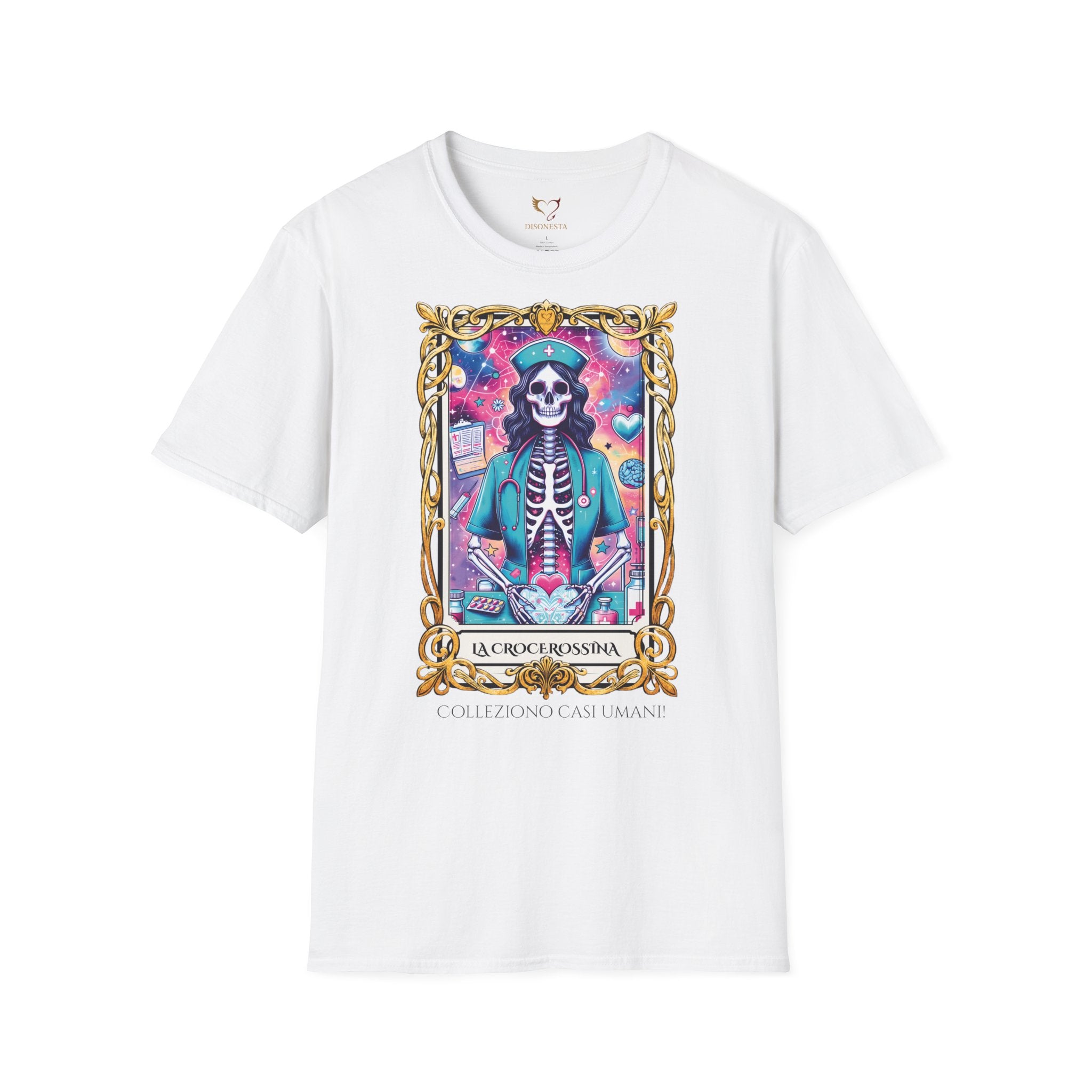 T-shirt Bianca La Crocerossina