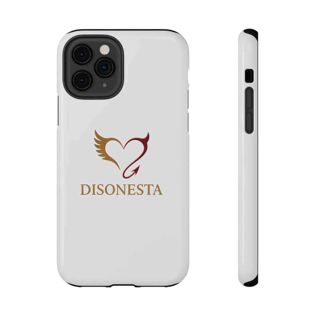 cover bianca logo disonesta