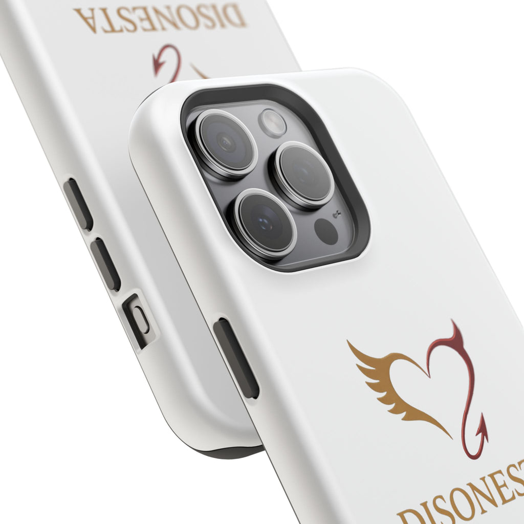 cover bianca logo disonesta