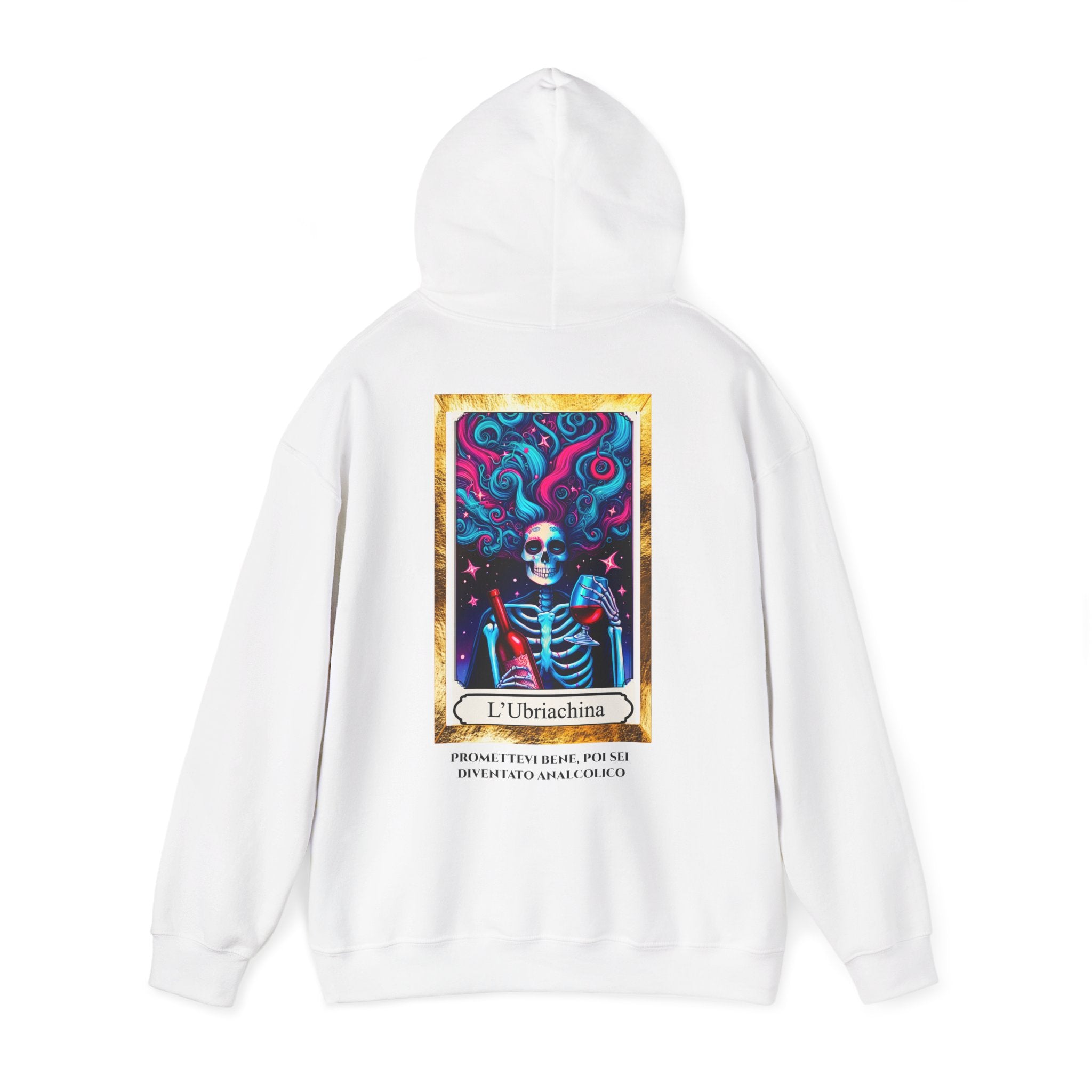 Felpa Bianca L'ubriachina