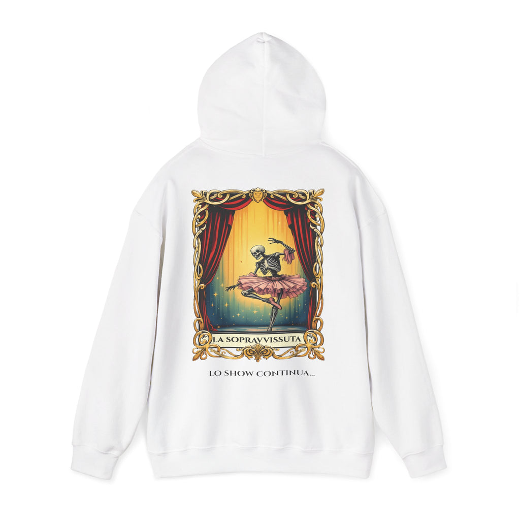 Felpa Bianca La Sopravvissuta