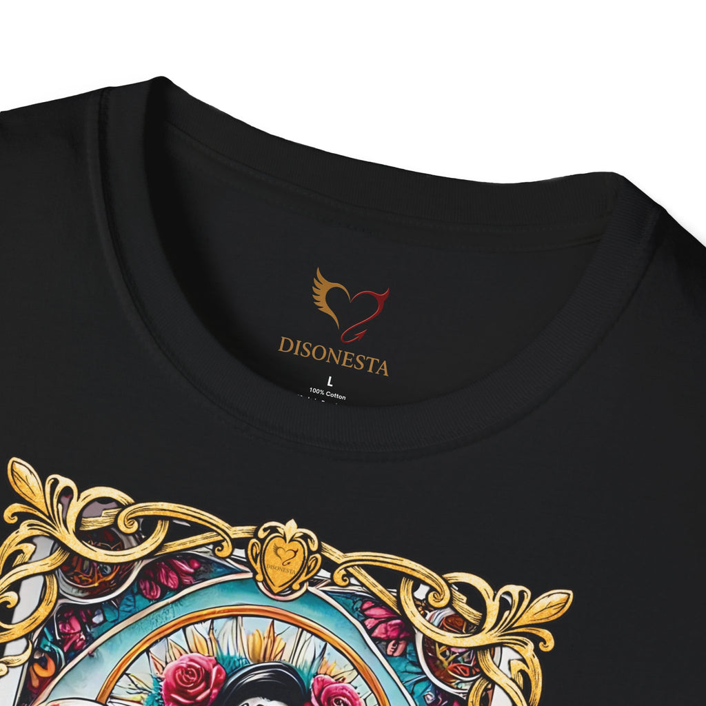 T-shirt nera La Disonesta