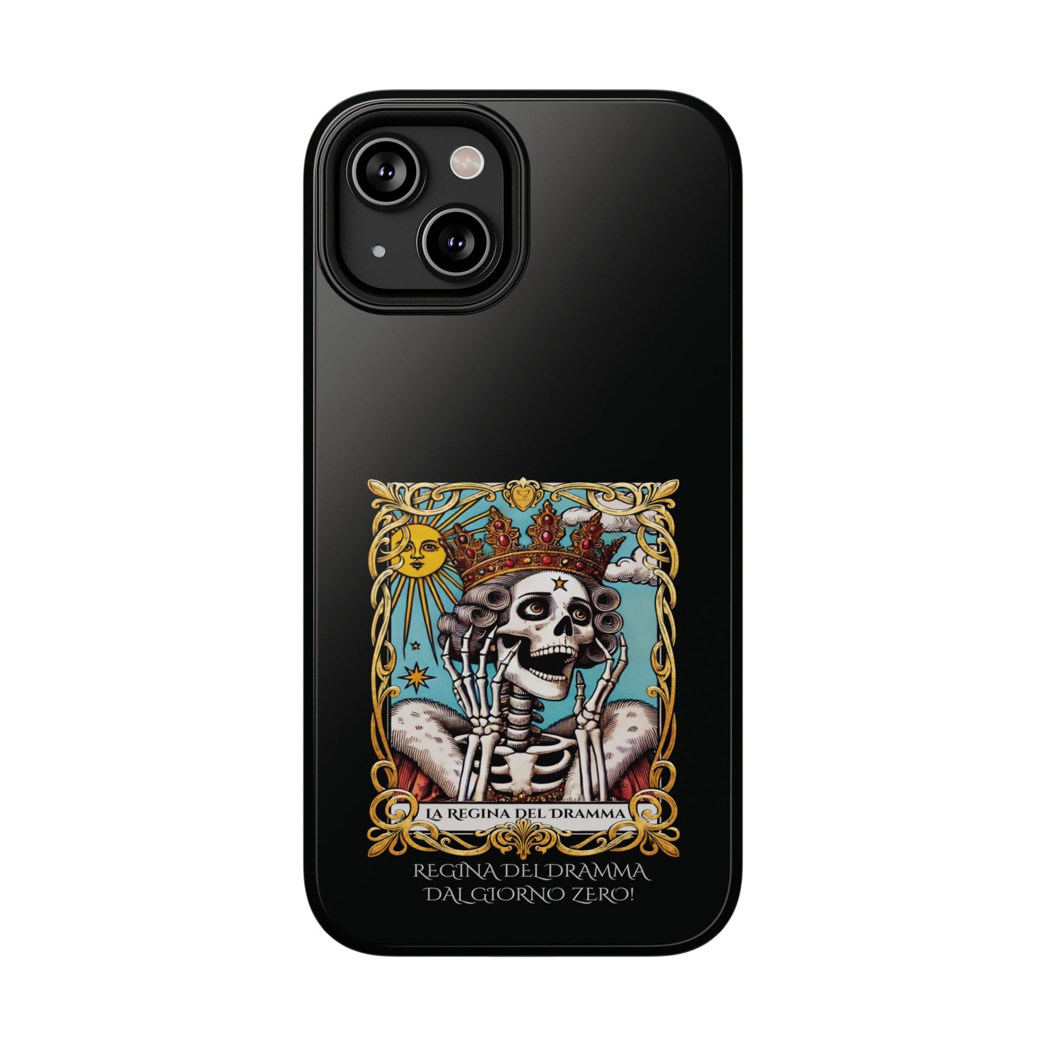 Cover nera La regina del dramma