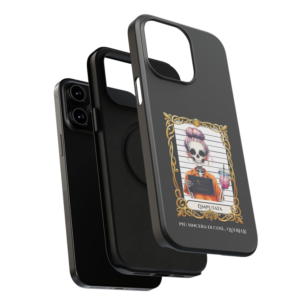 cover nera l'imputata