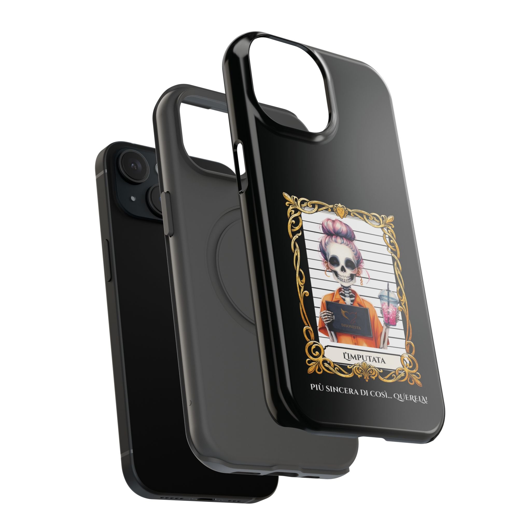 cover nera l'imputata