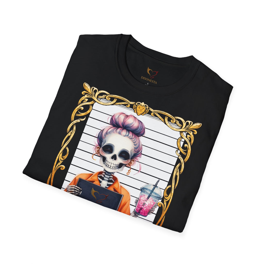 T-shirt nera L'imputata