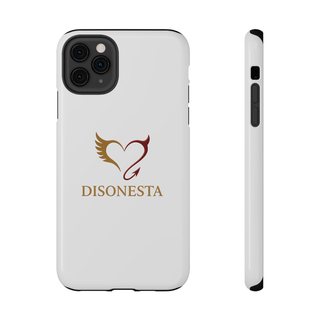 cover bianca logo disonesta